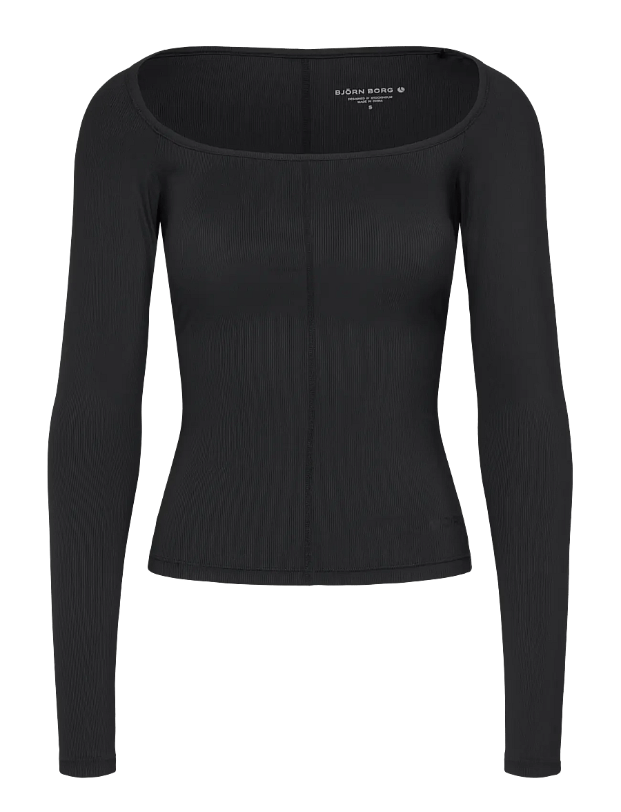 Björn Borg - STUDIO BALLERINA LONG SLEEVE - pikkade varrukatega alussärgid - black beauty - 0