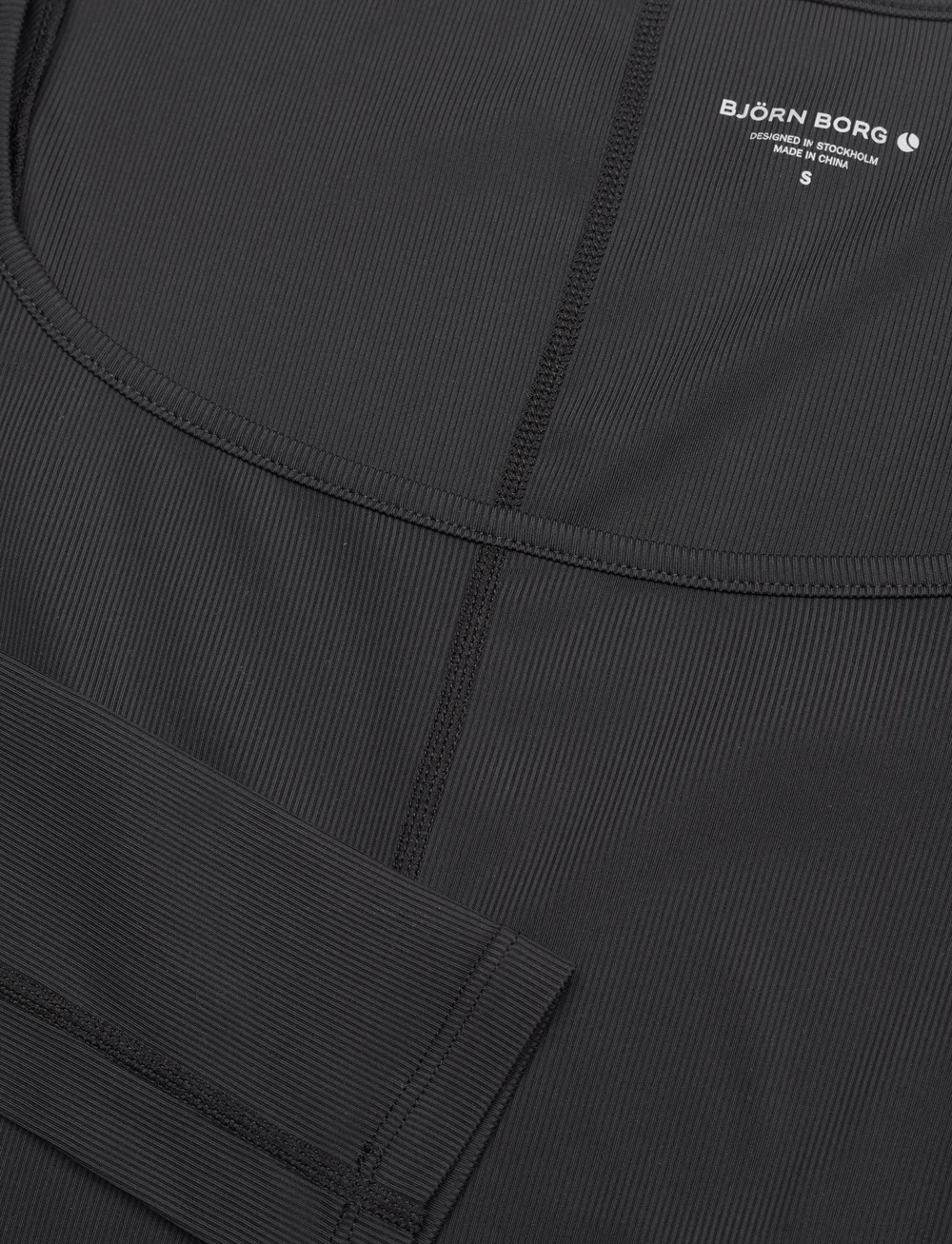 Björn Borg - STUDIO BALLERINA LONG SLEEVE - langarmshirts - black beauty - 2