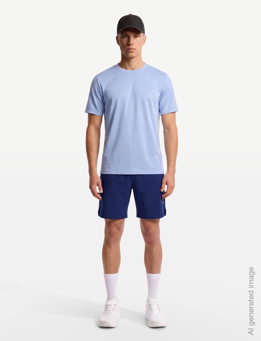 Björn Borg - BORG ATHLETIC 9" SHORTS - training shorts - blue depths - 0