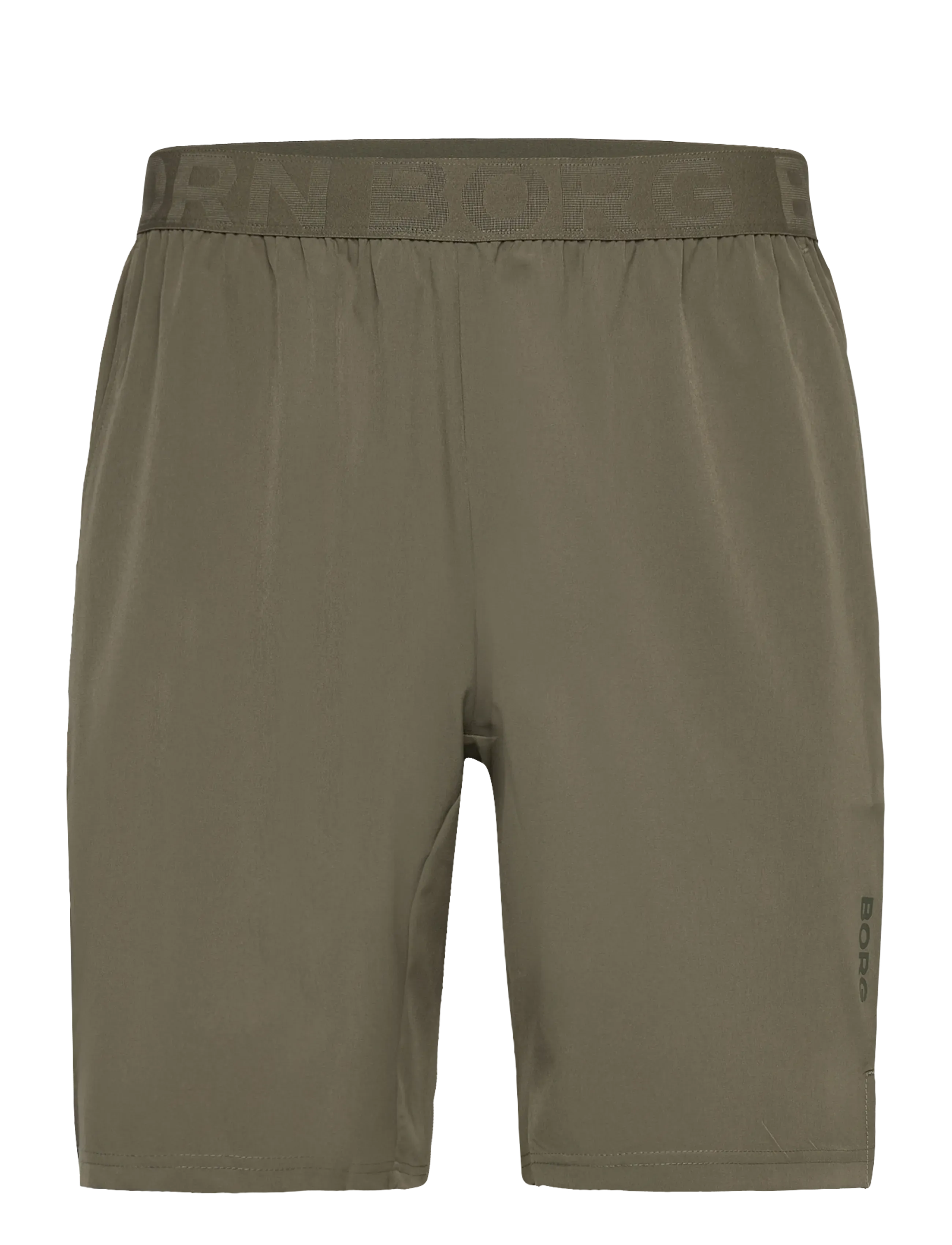 Björn Borg BORG ATHLETIC 9" SHORTS - Björn Borg - DUSTY OLIVE / green