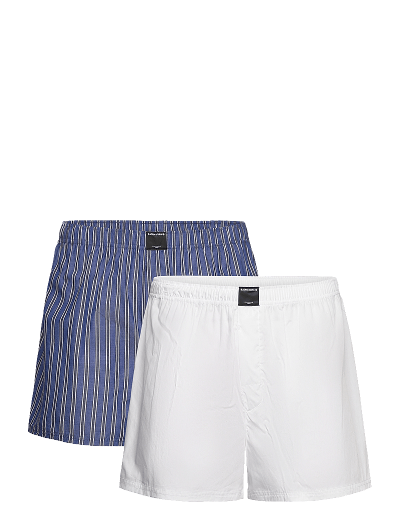 Björn Borg - COTTON STRETCH WOVEN BOXER SHORTS 2p - casual shorts - multipack 1 - 0