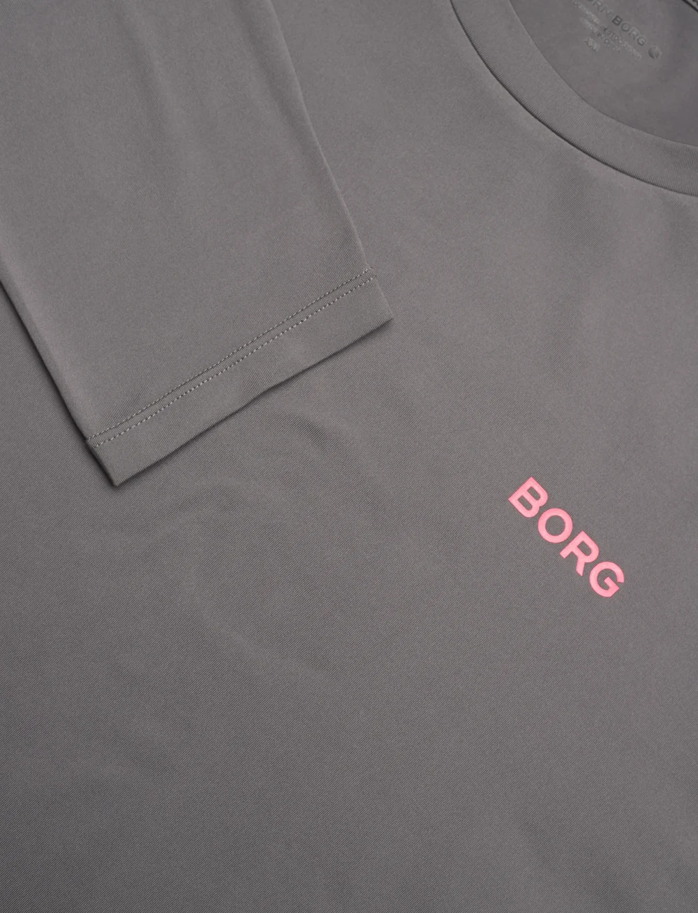 Björn Borg - BORG PERFORMANCE LONG SLEEVE BRUSHED T-SHIRT - langarmshirts - diva pink - 2