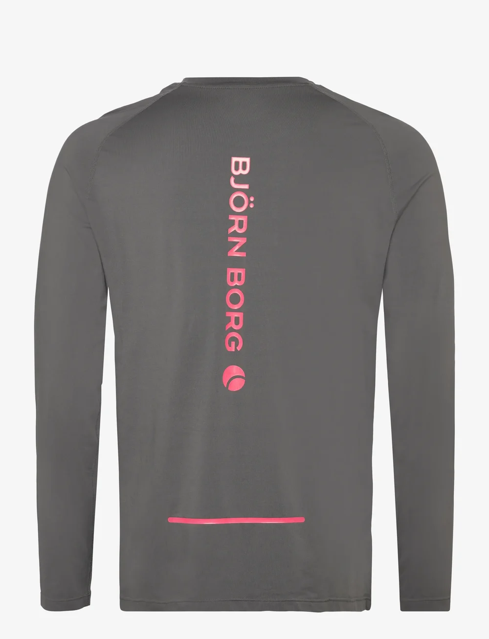 Björn Borg - BORG PERFORMANCE LONG SLEEVE BRUSHED T-SHIRT - langarmshirts - granite gray - 1