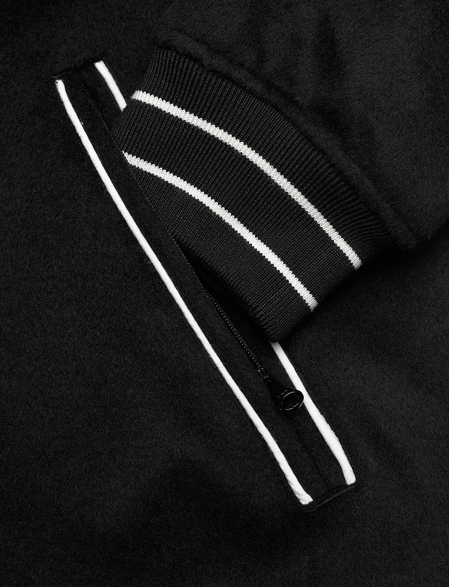 Björn Borg - BORG VARSITY JACKET - freizeitjacken - black beauty - 3