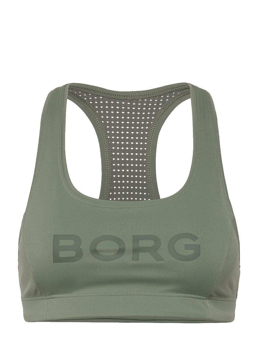 Björn Borg - BORG MID SUPPORT SPORTS BRA - sport-bhs - agave green - 0