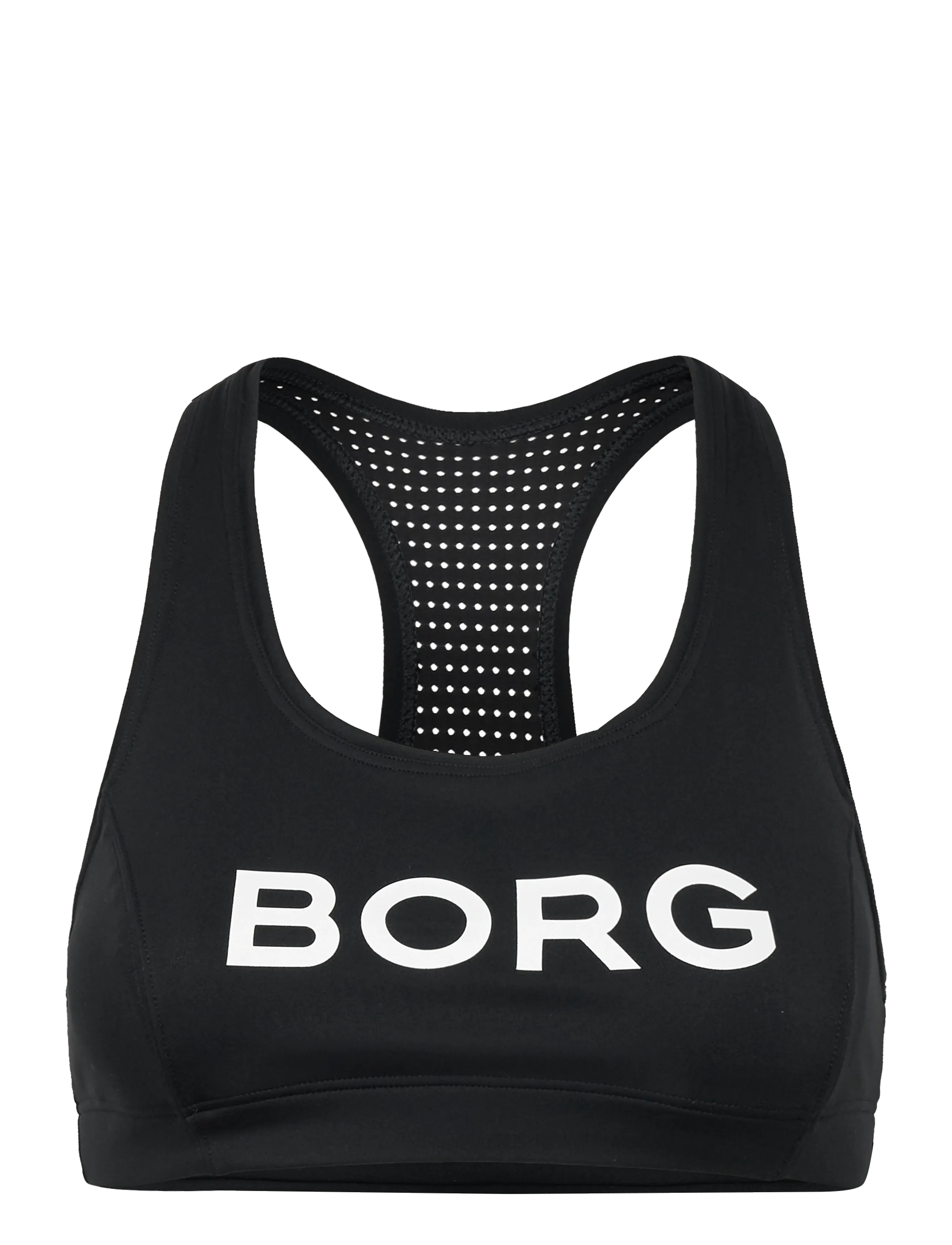 BJÖRN BORG Borg Mid Support Sport BH Schwarz - S - Damen