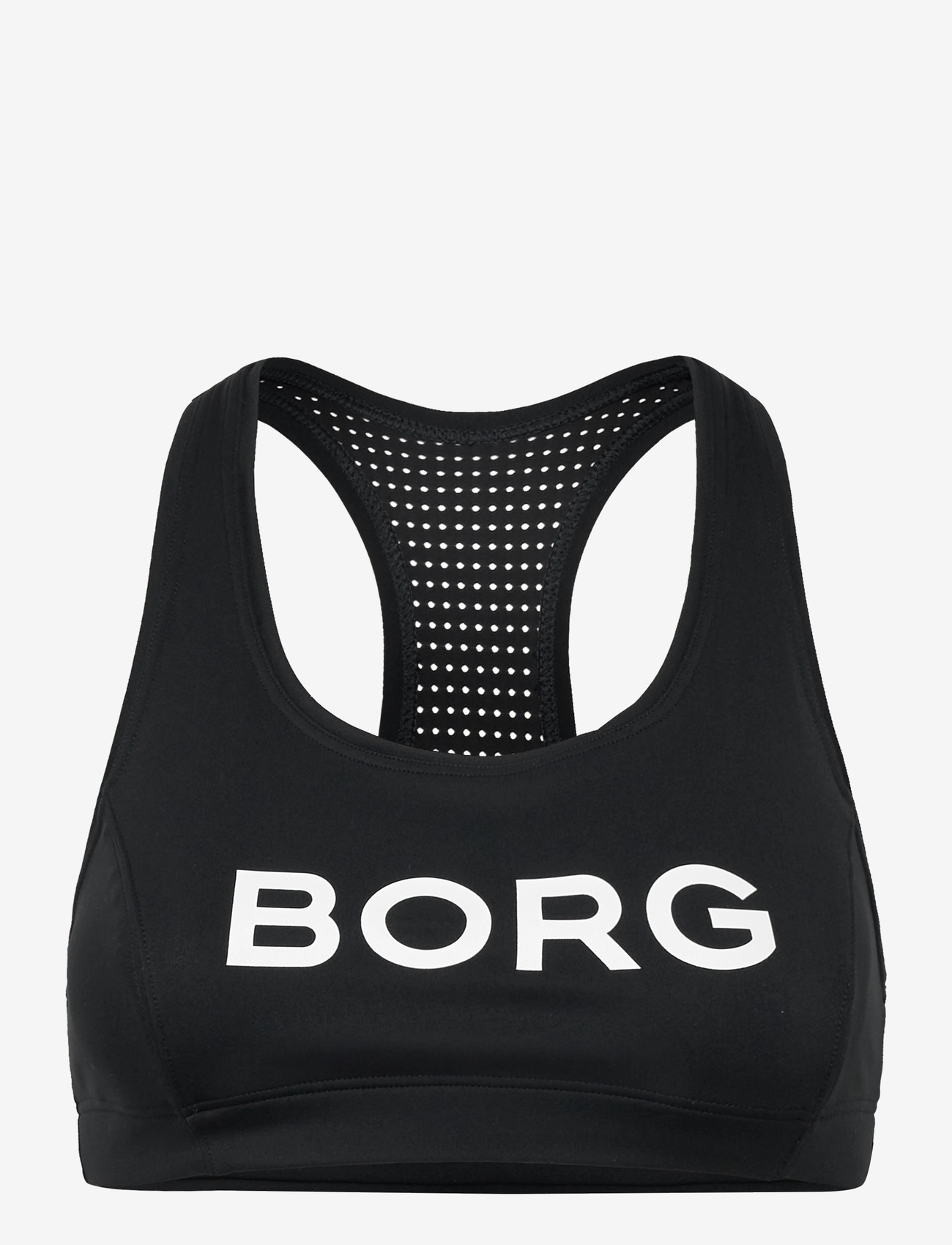 Björn Borg - BORG MID SUPPORT SPORTS BRA - sports bras - black beauty - 0