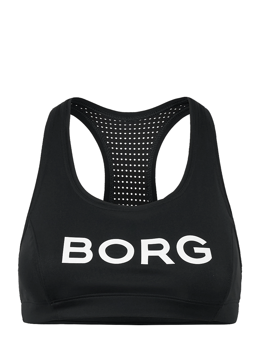 Björn Borg - BORG MID SUPPORT SPORTS BRA - sport-bhs - black beauty - 0