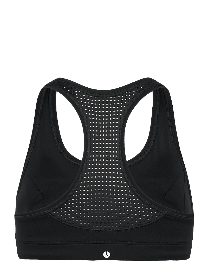 Björn Borg - BORG MID SUPPORT SPORTS BRA - sport-bhs - black beauty - 1