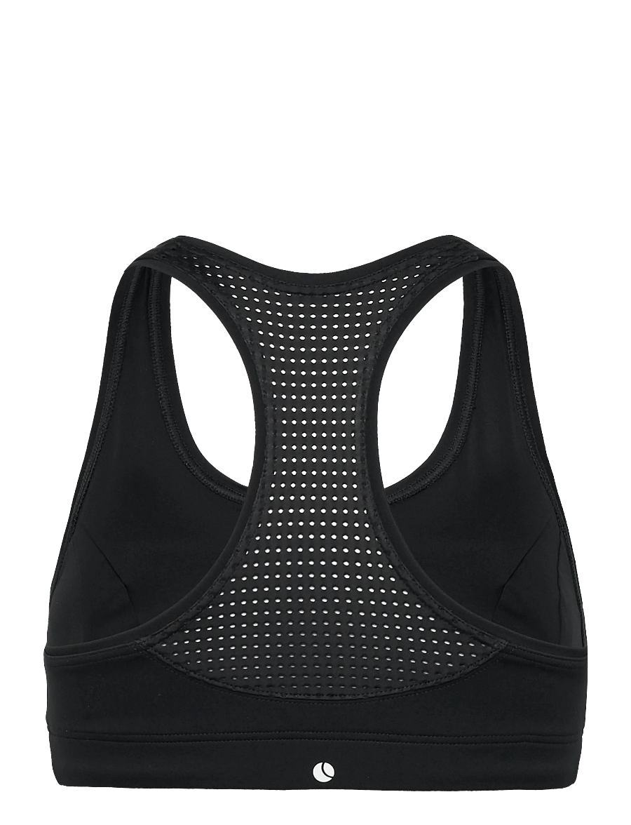 Björn Borg - BORG MID SUPPORT SPORTS BRA - sport-bhs - black beauty - 1