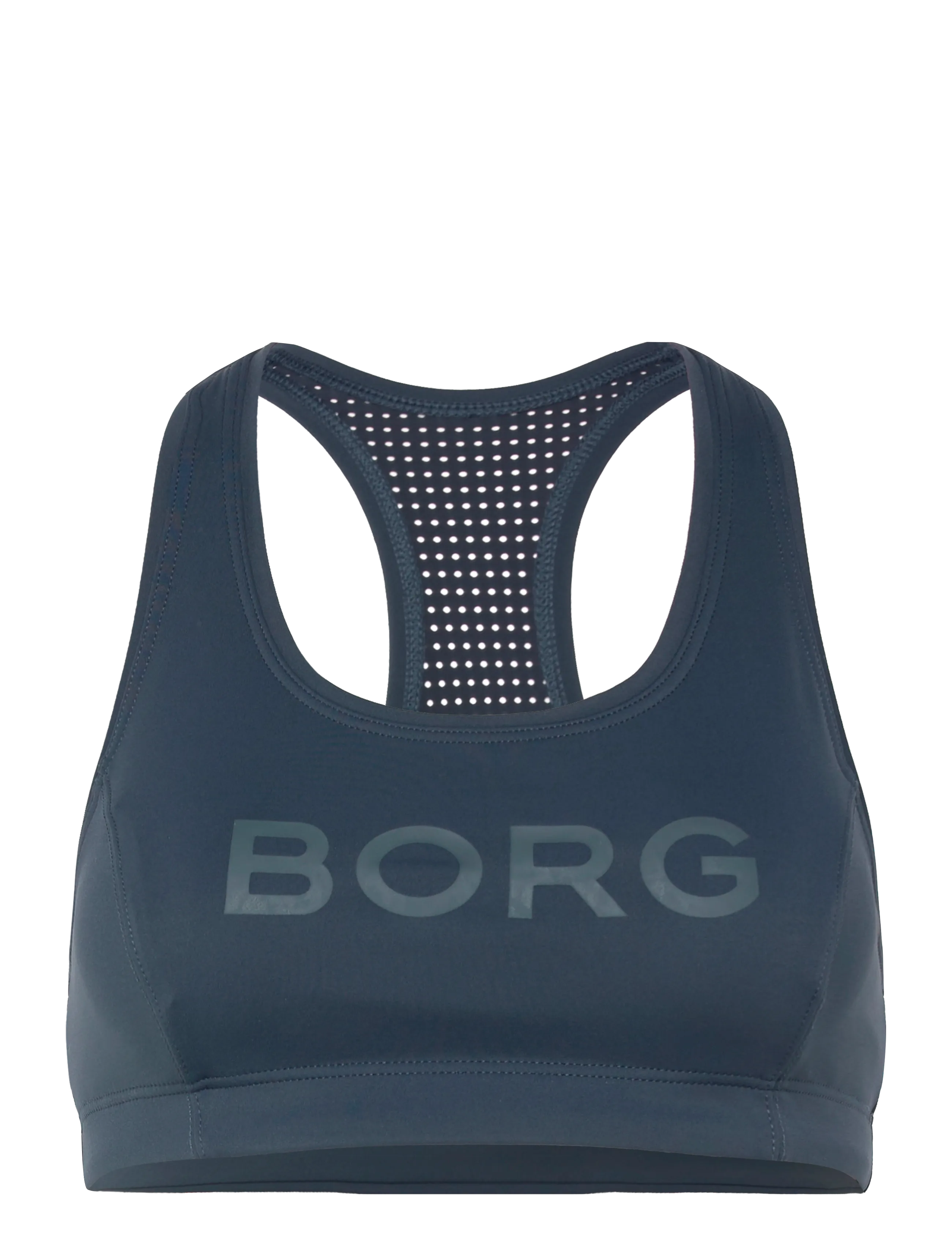 Björn Borg BORG MID SUPPORT SPORTS BRA - BACK TO WORK - OUTERSPACE / white