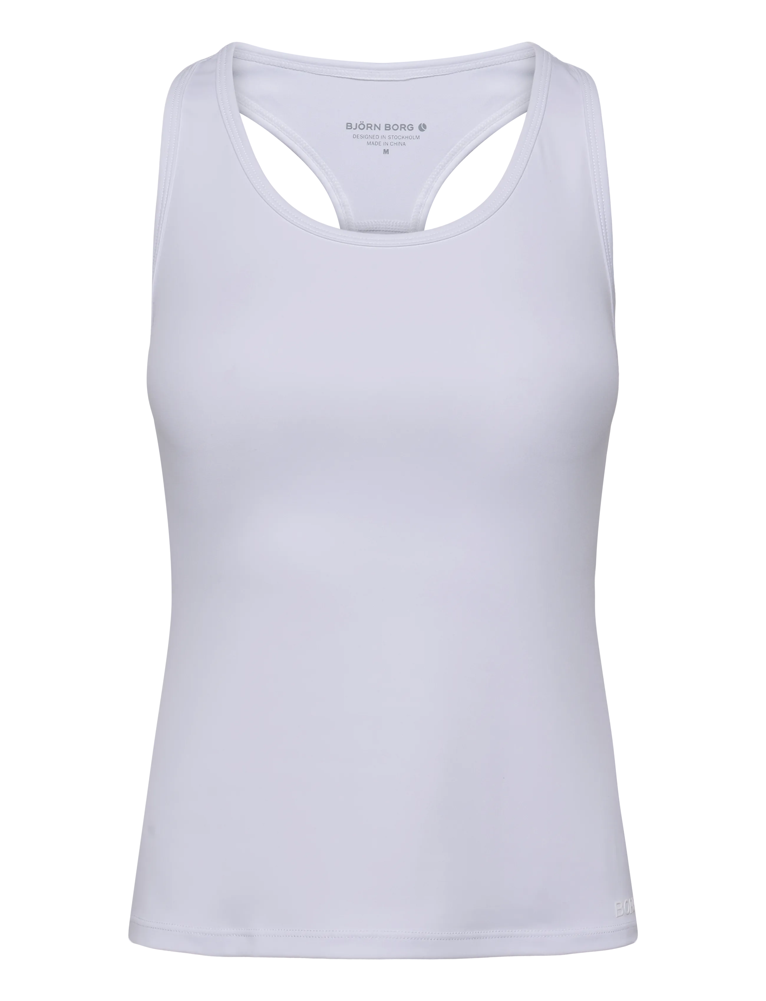 Björn Borg BORG SOFT RACERBACK TANK TOP - Björn Borg - BRILLIANT WHITE / white