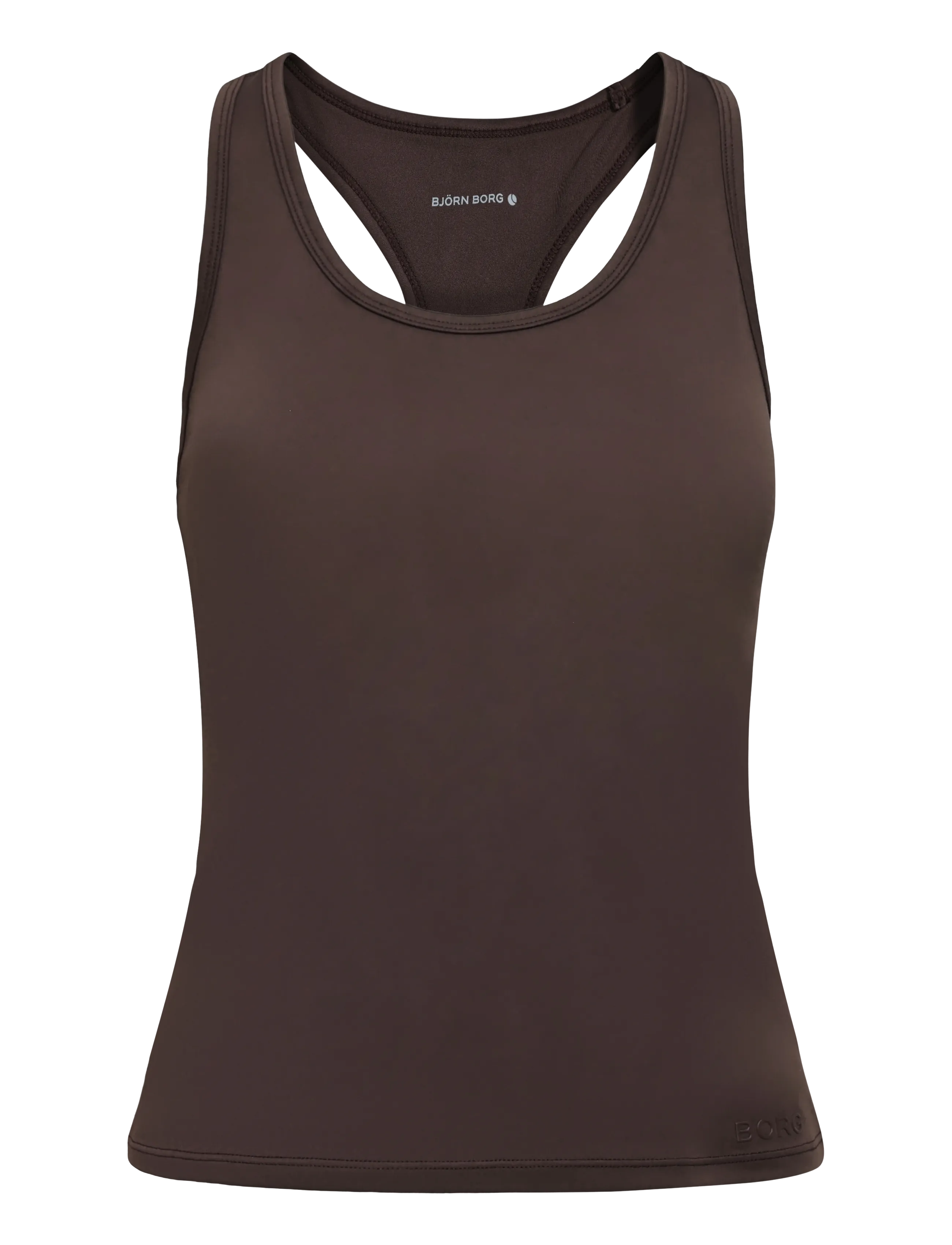 Björn Borg BORG SOFT RACERBACK TANK TOP - Kleidung - COFFEE BEAN / brown