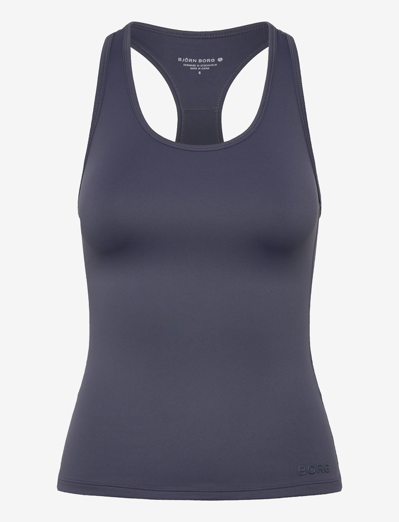 Björn Borg - BORG SOFT RACERBACK TANK TOP - tanktops - odyssey gray - 0