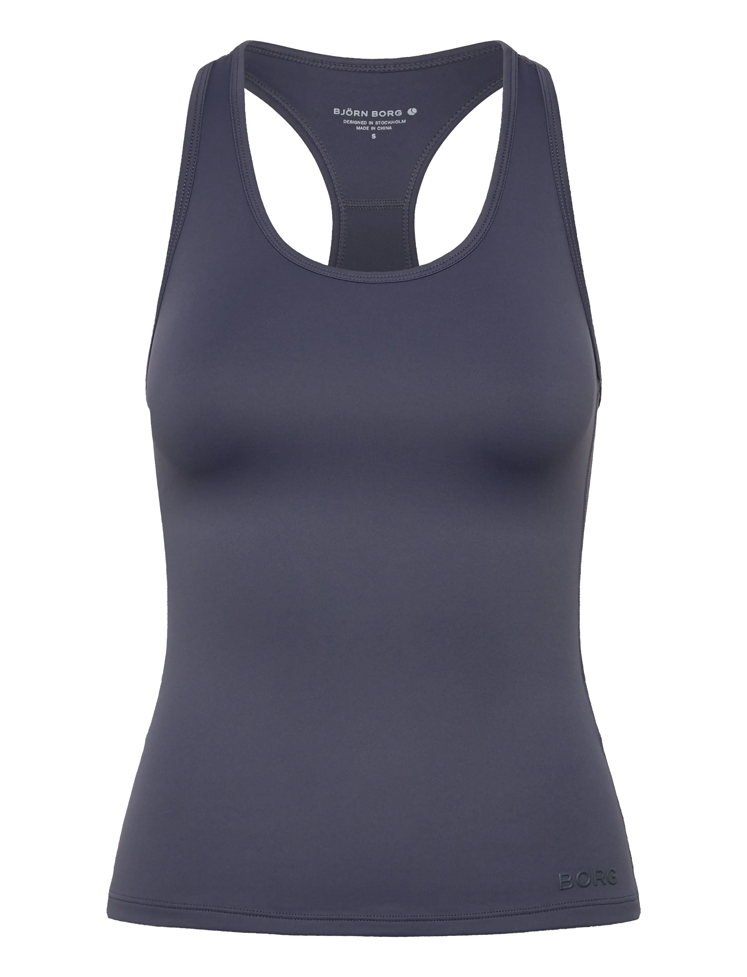 Björn Borg BORG SOFT RACERBACK TANK TOP - Kläder - ODYSSEY GRAY / grey