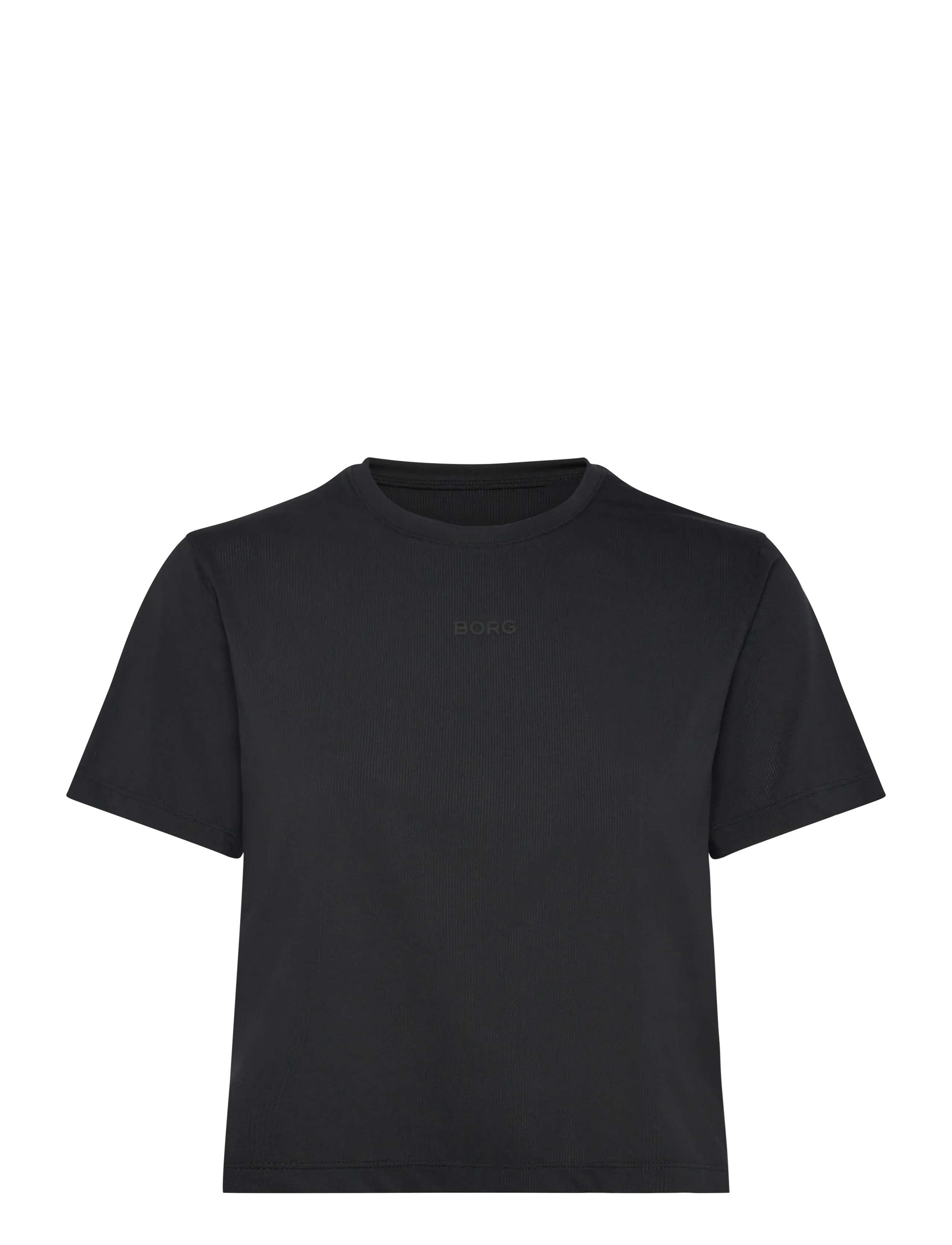 BJÖRN BORG Borg Cropped T-Shirt Schwarz - XL - Damen