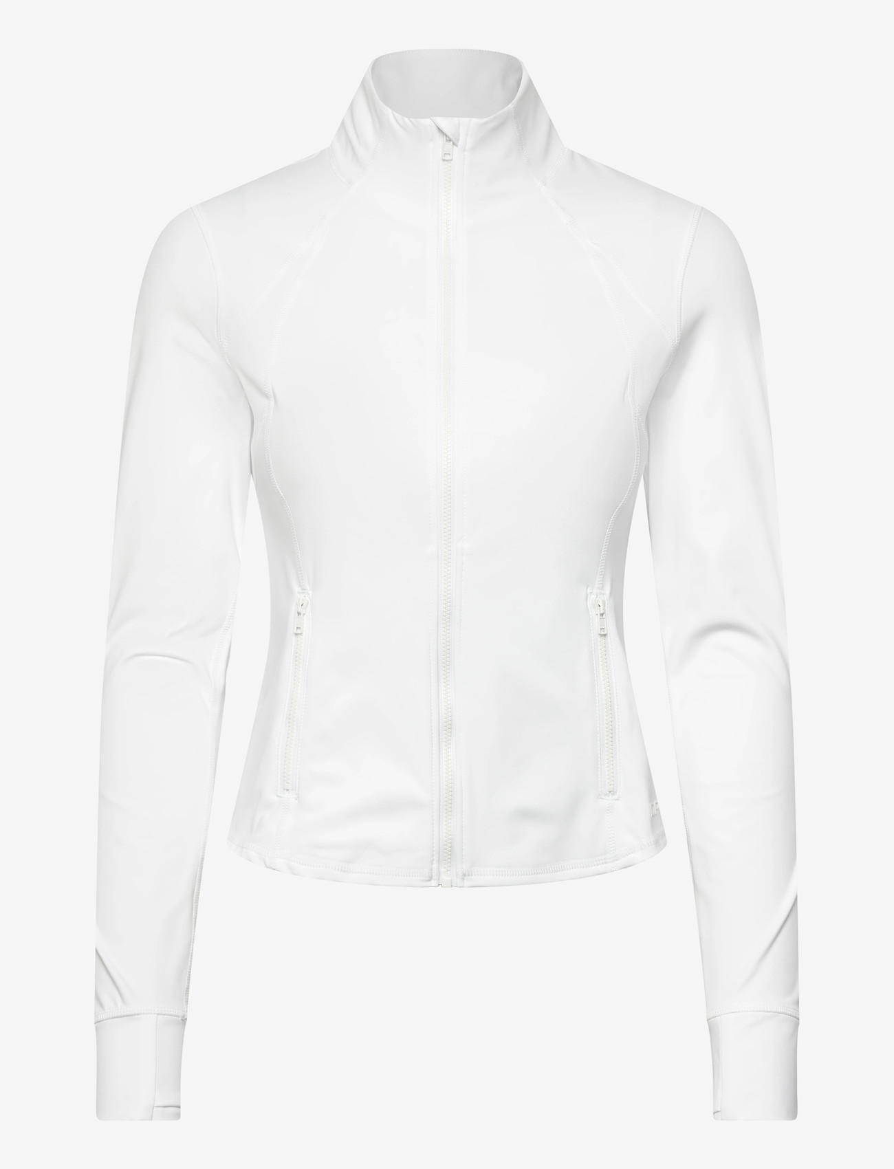 Björn Borg - BORG SOFT ZIP MIDLAYER - långärmade tröjor - brilliant white - 0