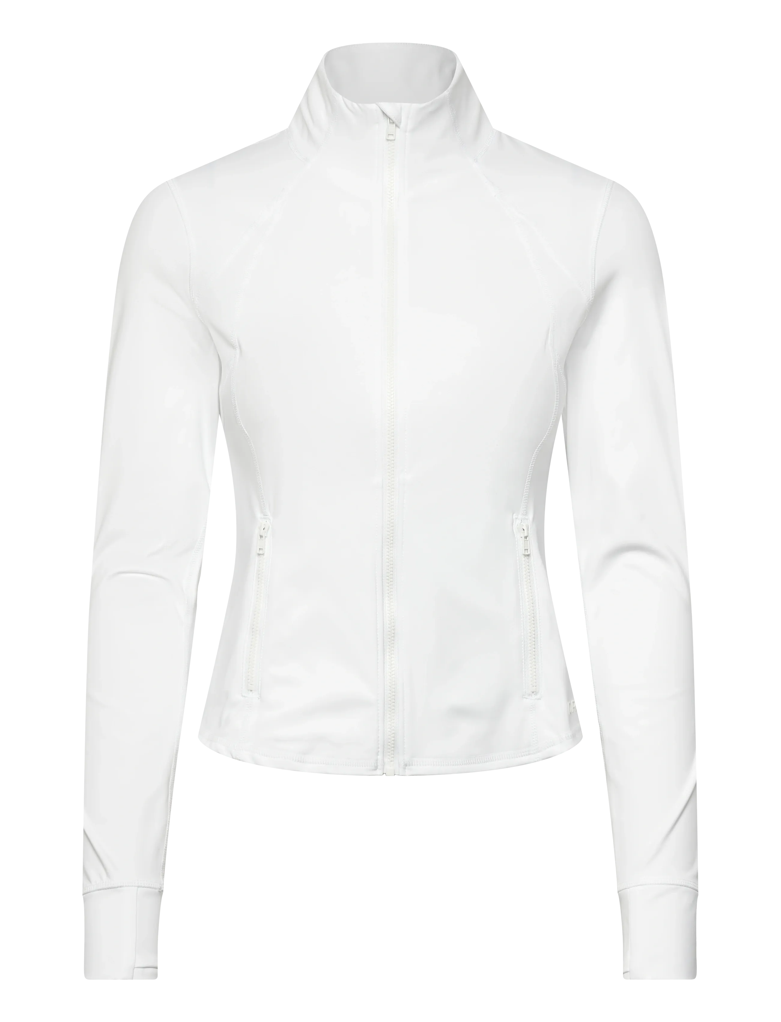 Björn Borg BORG SOFT ZIP MIDLAYER - Kläder - BRILLIANT WHITE / white