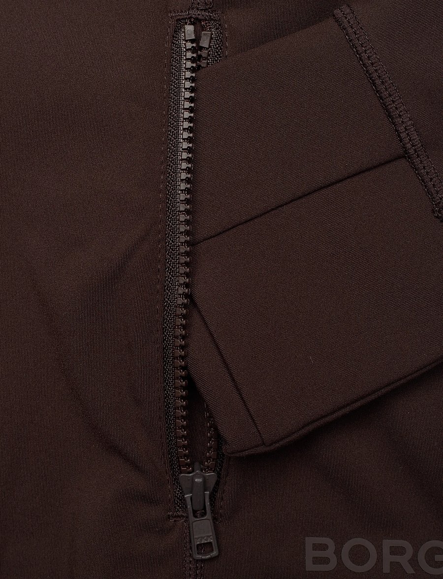 Björn Borg - BORG SOFT ZIP MIDLAYER - oberteile - molÉ - 3