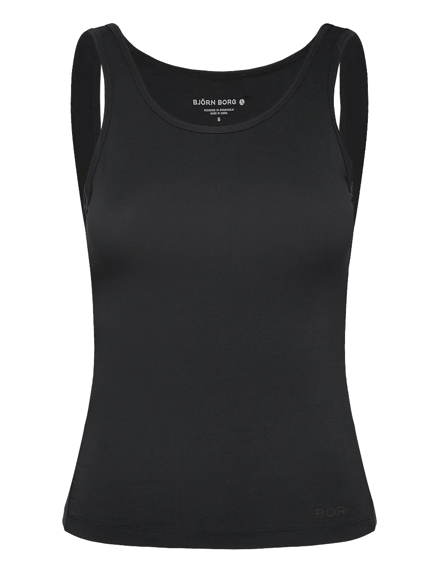 Björn Borg - STUDIO DEEP BACK TANK TOP - tanktops - black beauty - 0