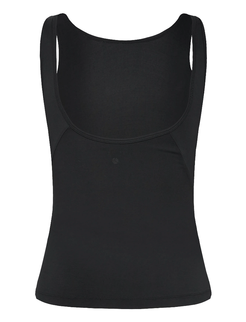 Björn Borg - STUDIO DEEP BACK TANK TOP - linnen - black beauty - 1