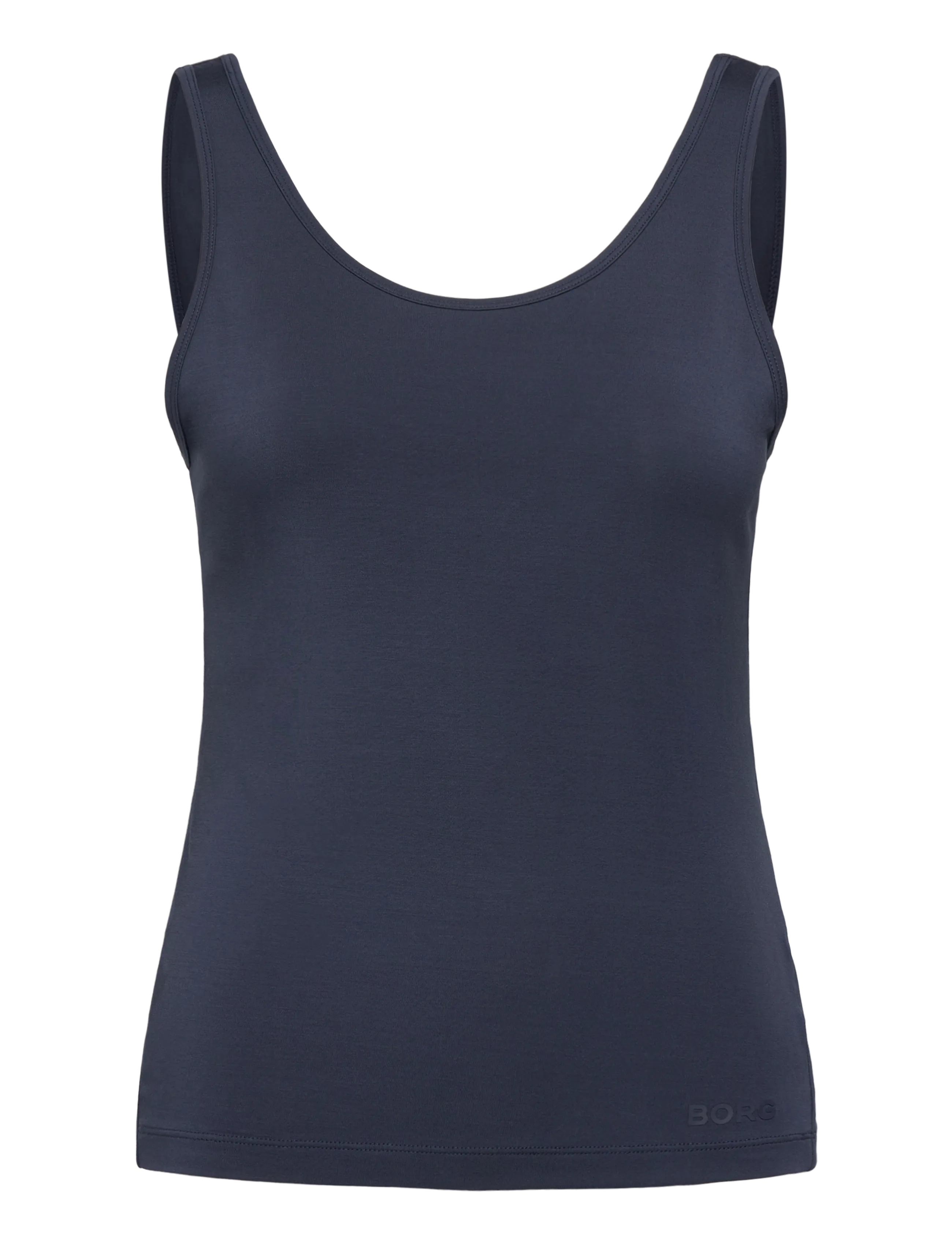 BJÖRN BORG Studio Deep Back Tank Oberteil Navy - M - Damen