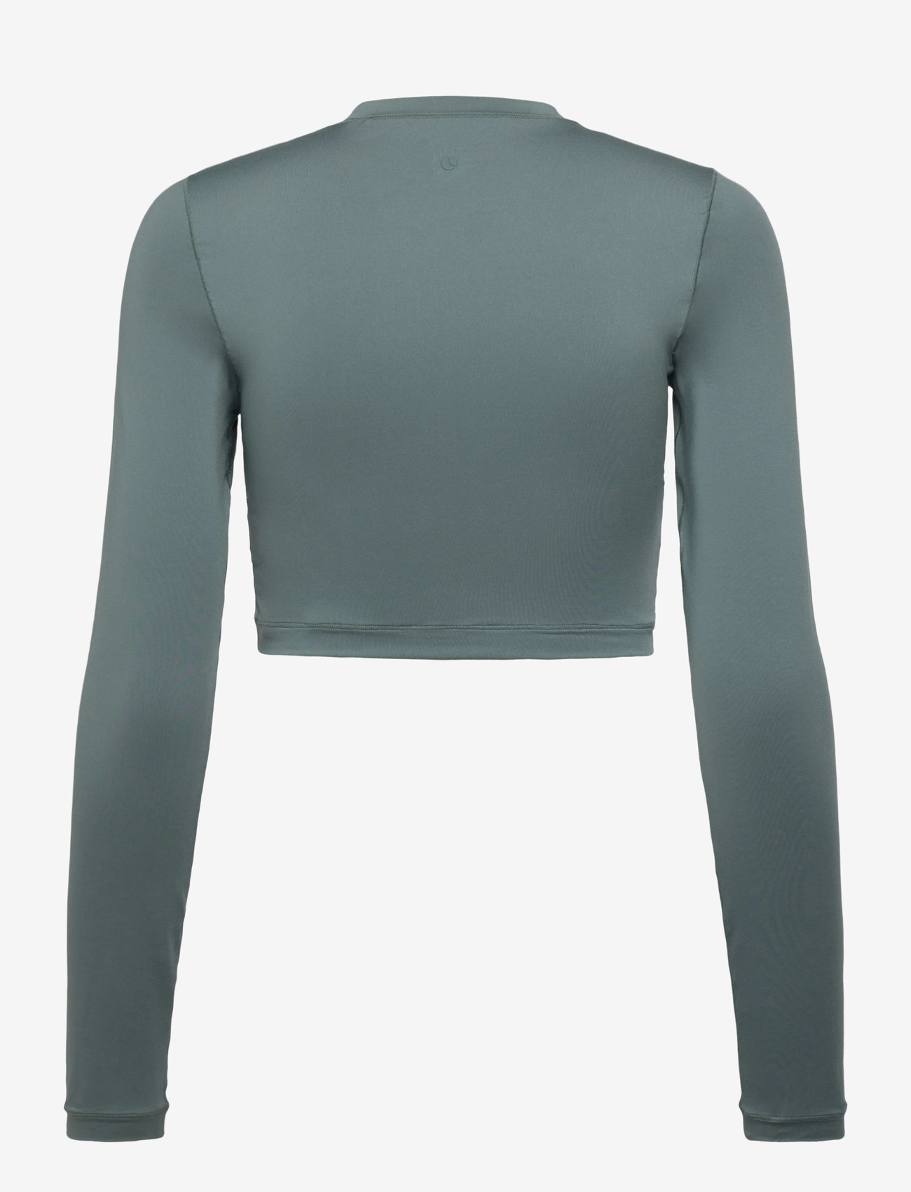 Björn Borg - STUDIO SOFT CROPPED LONGSLEEVE - crop tops - balsam green - 1