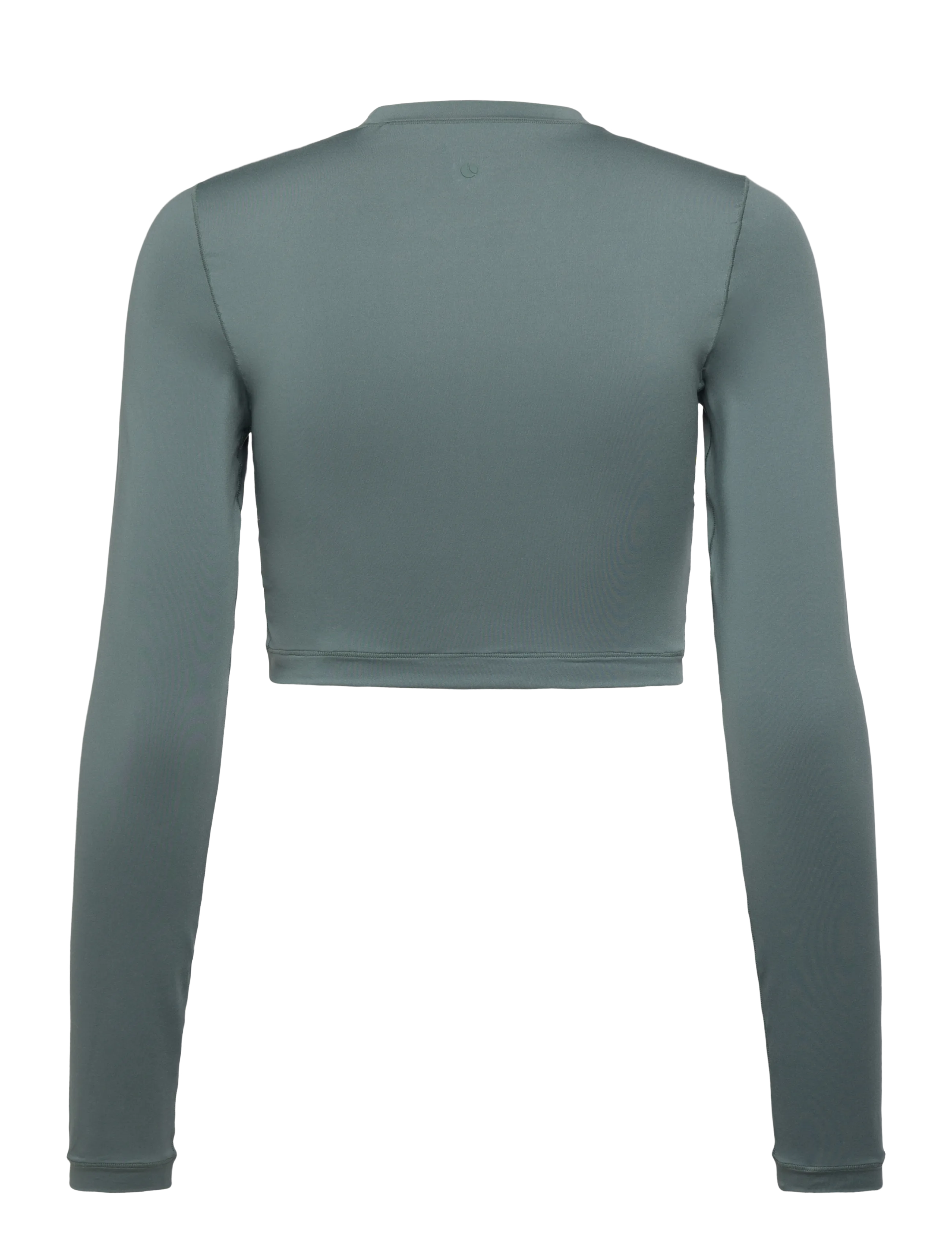 Björn Borg - STUDIO SOFT CROPPED LONGSLEEVE - crop tops - balsam green - 1