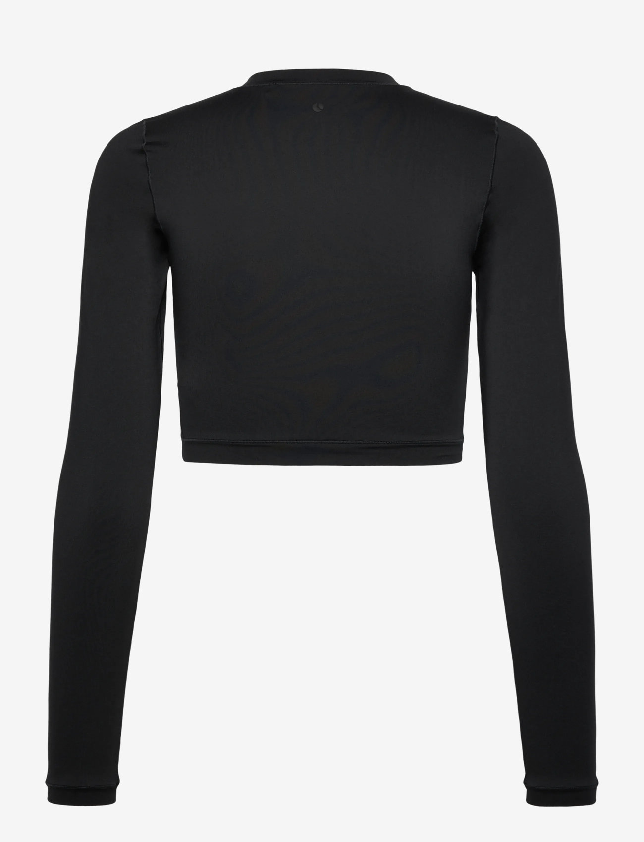 Björn Borg - STUDIO SOFT CROPPED LONGSLEEVE - crop tops - black beauty - 1
