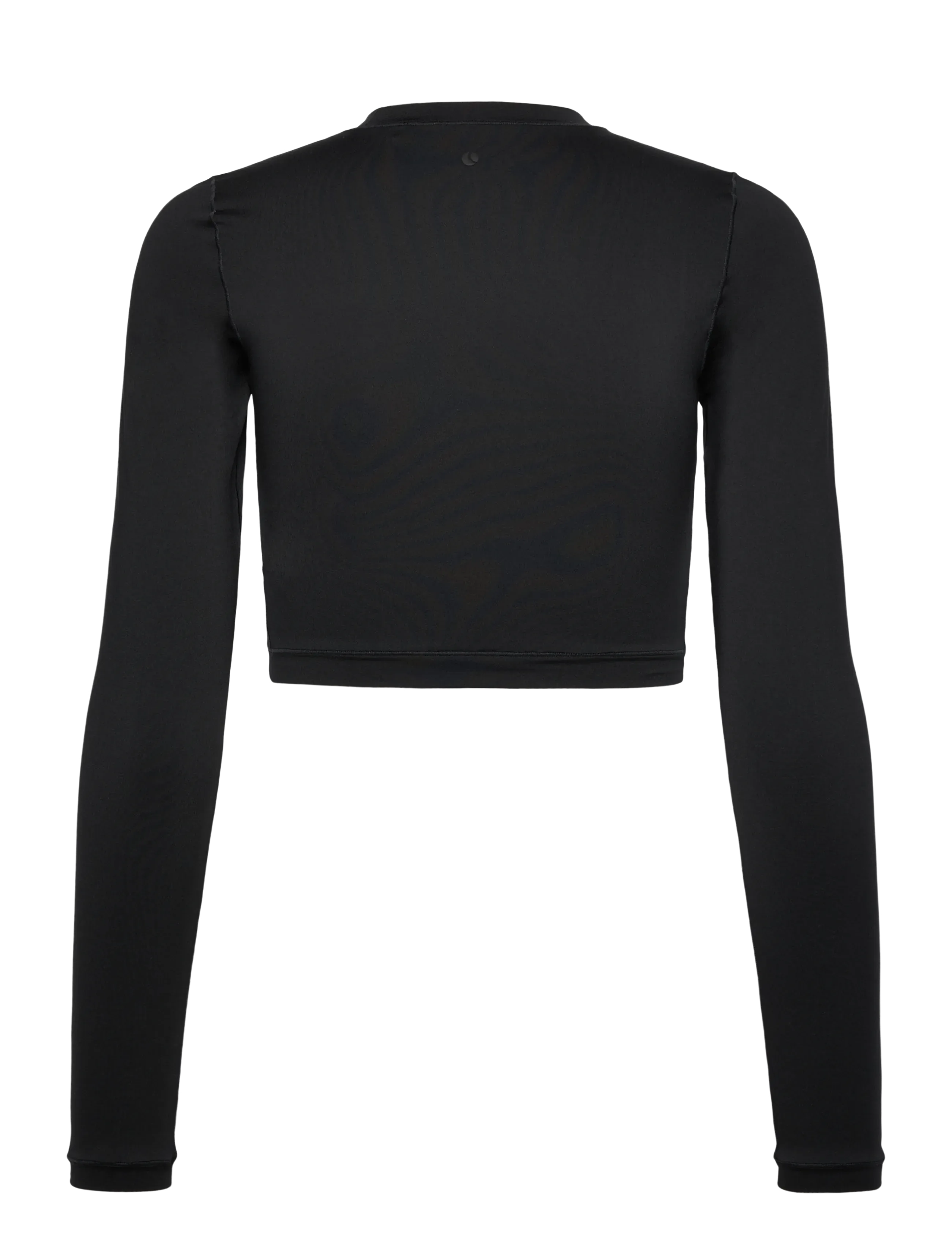 Björn Borg - STUDIO SOFT CROPPED LONGSLEEVE - crop-tops - black beauty - 1