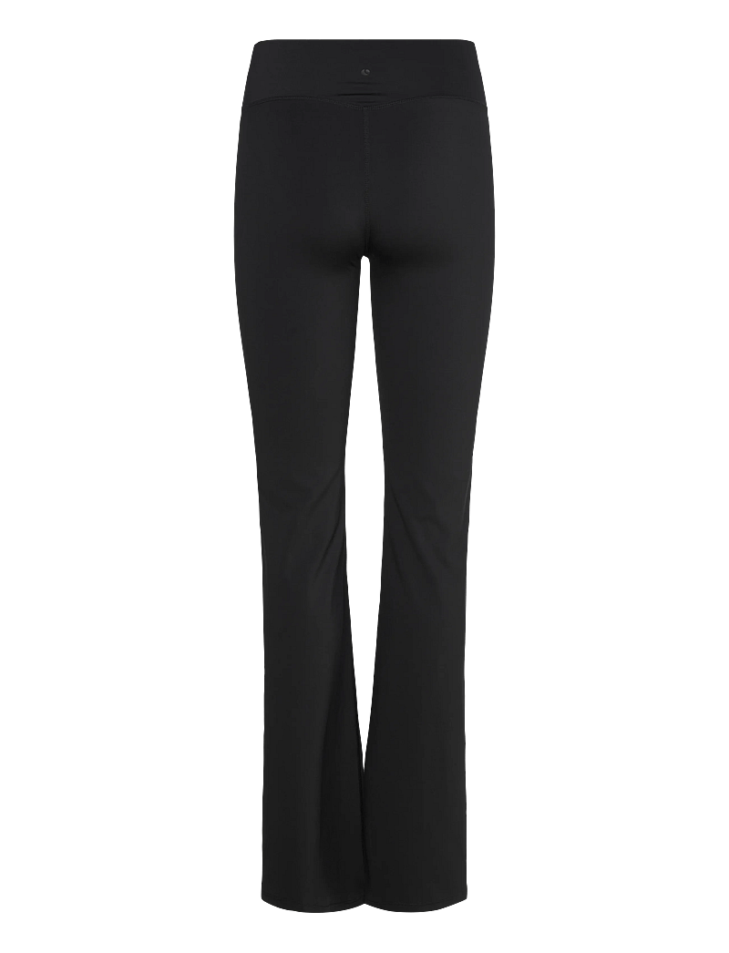 Björn Borg - STUDIO FLARED SLIT TIGHTS - training tights - black beauty - 1