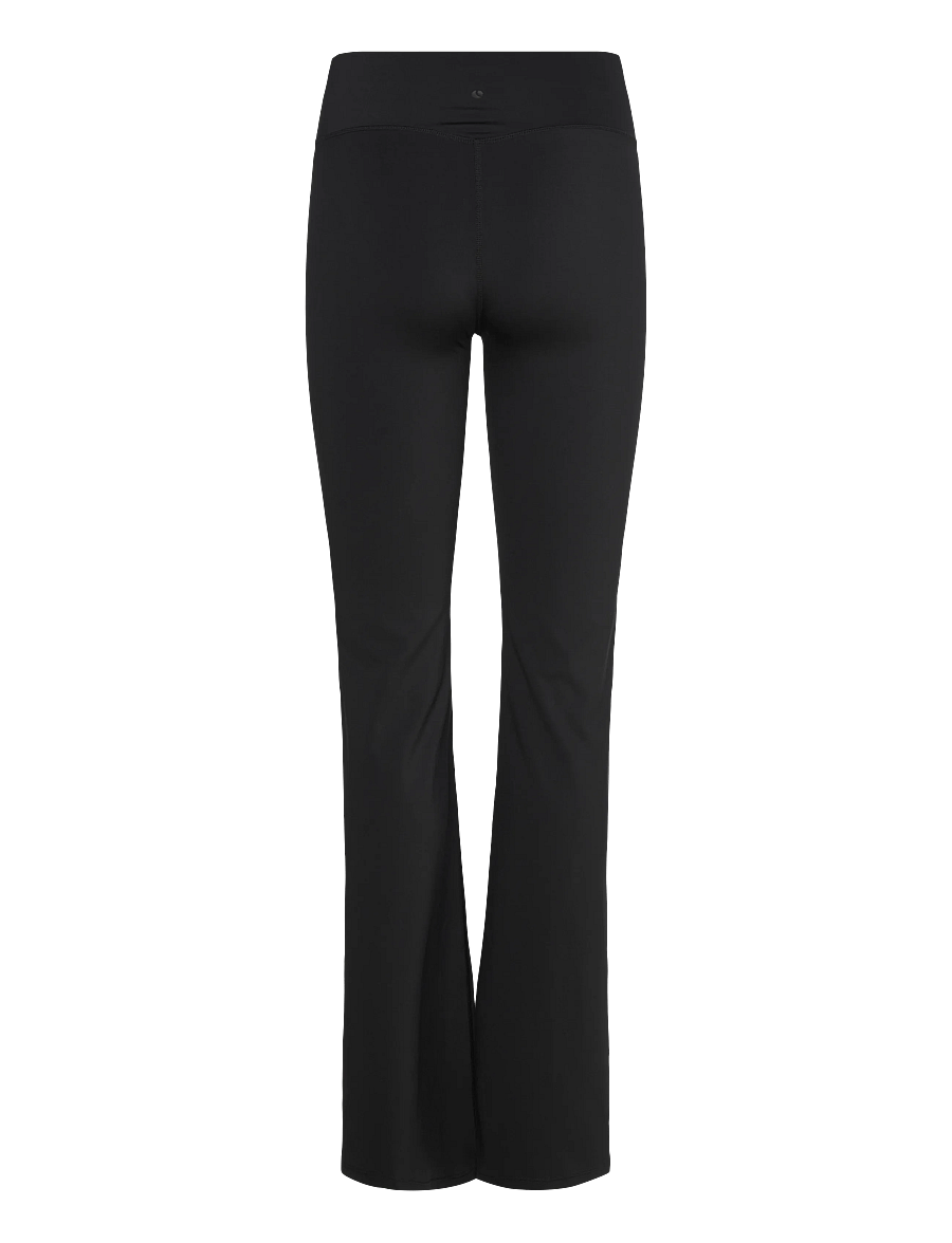 Björn Borg - STUDIO FLARED SLIT TIGHTS - volle länge - black beauty - 1