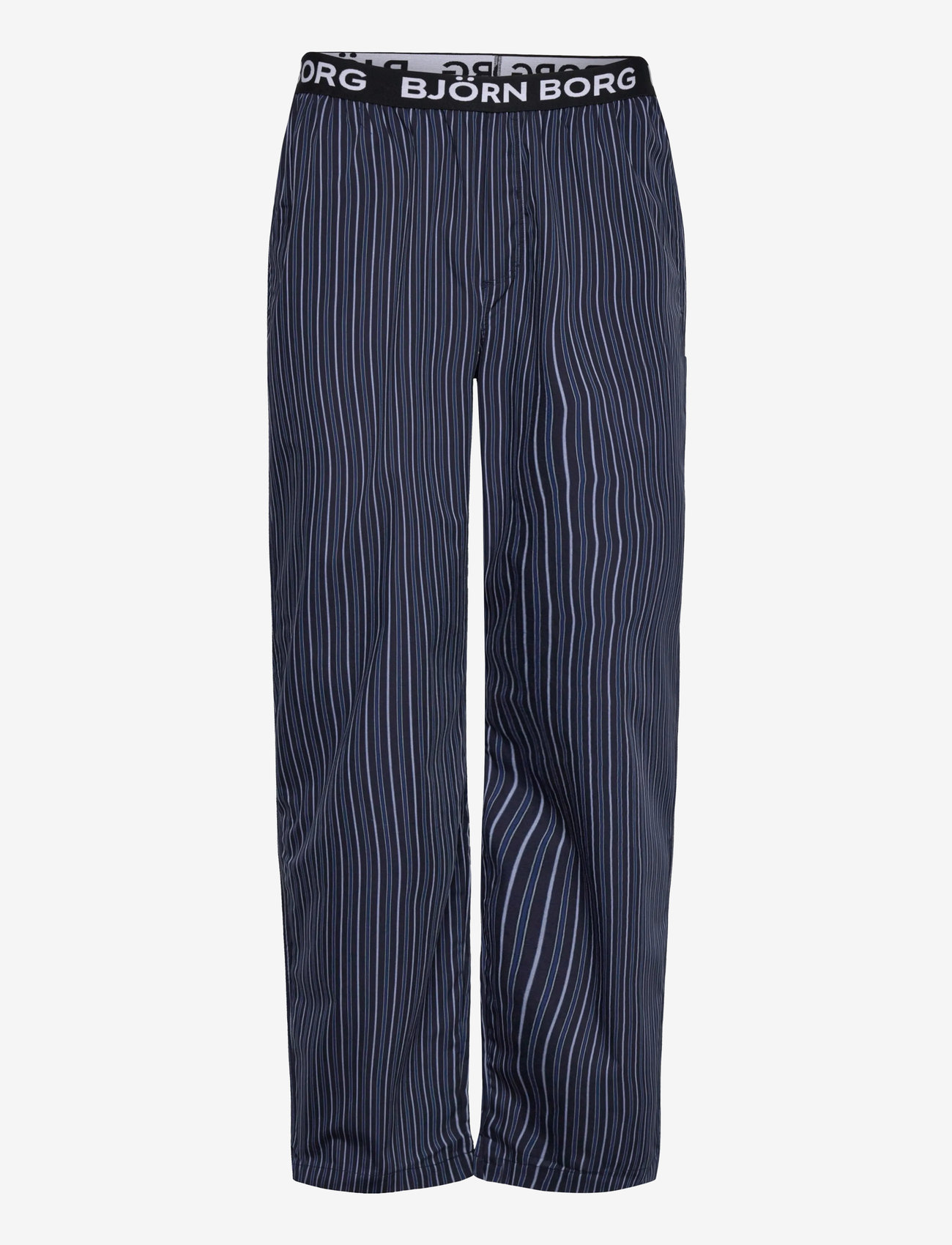 Björn Borg - CORE WOVEN LOGO PYJAMA PANTS - pyjamasbyxor - bb tripple lw stripe 1 - 0