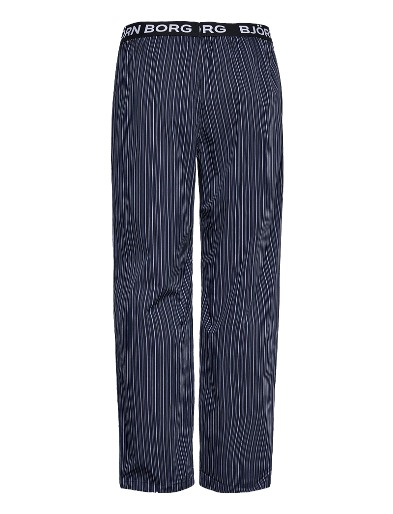 Björn Borg - CORE WOVEN LOGO PYJAMA PANTS - pyjamasbyxor - bb tripple lw stripe 1 - 1
