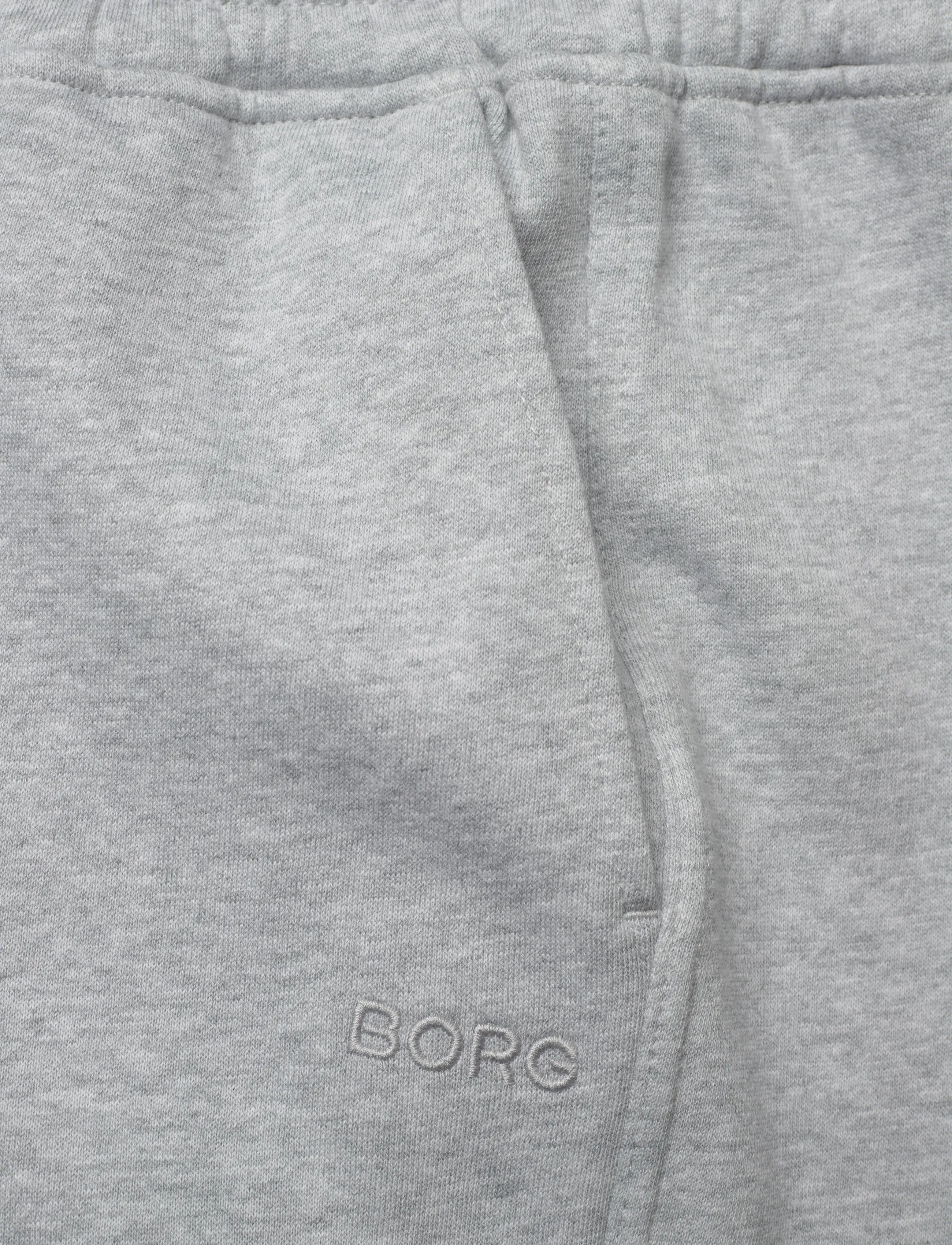 Björn Borg - STUDIO OVERSIZED STRAIGHT SWEATPANTS - sport - light grey melange - 2