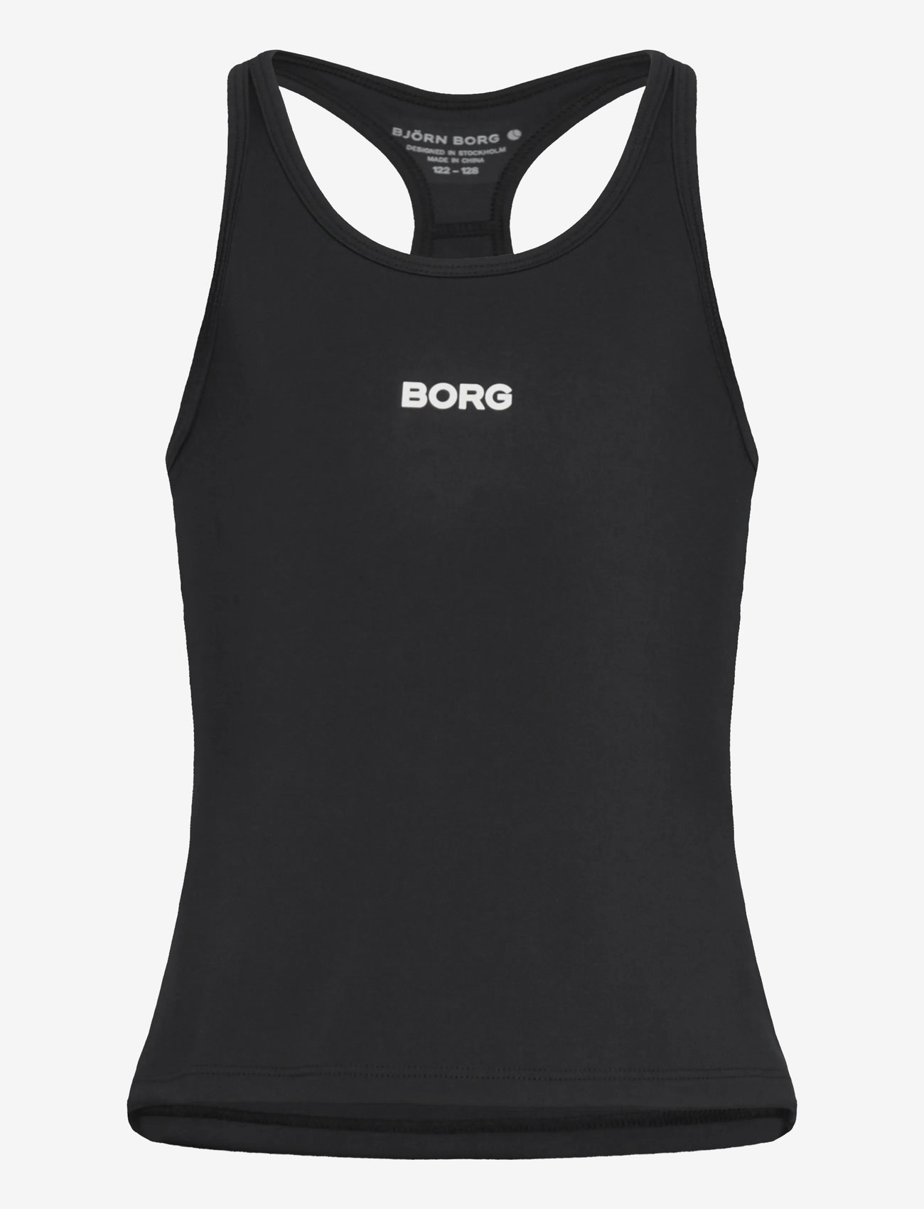 Björn Borg - BORG RACERBACK TANK TOP - sportoberteile - black beauty - 0