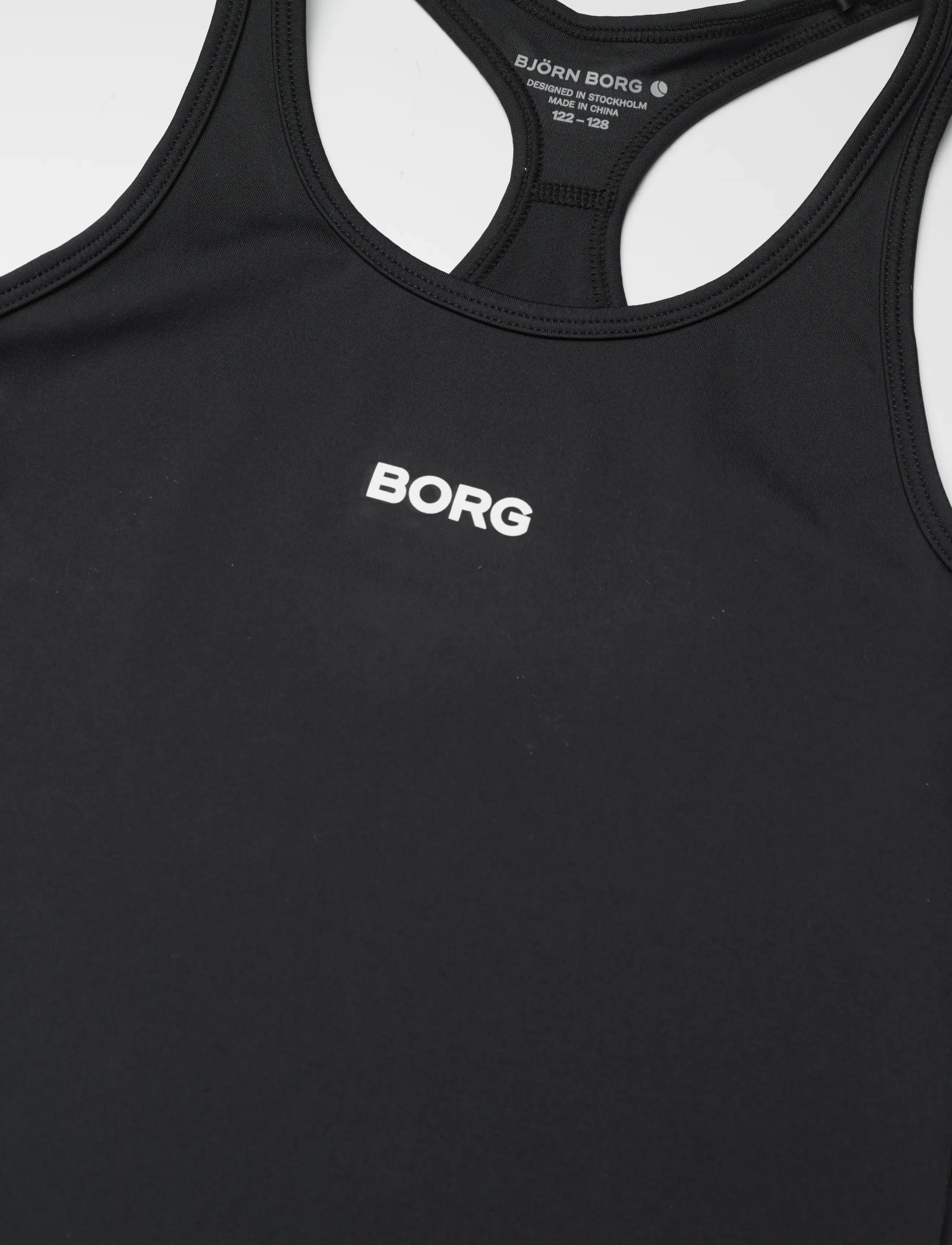 Björn Borg - BORG RACERBACK TANK TOP - sportoberteile - black beauty - 2