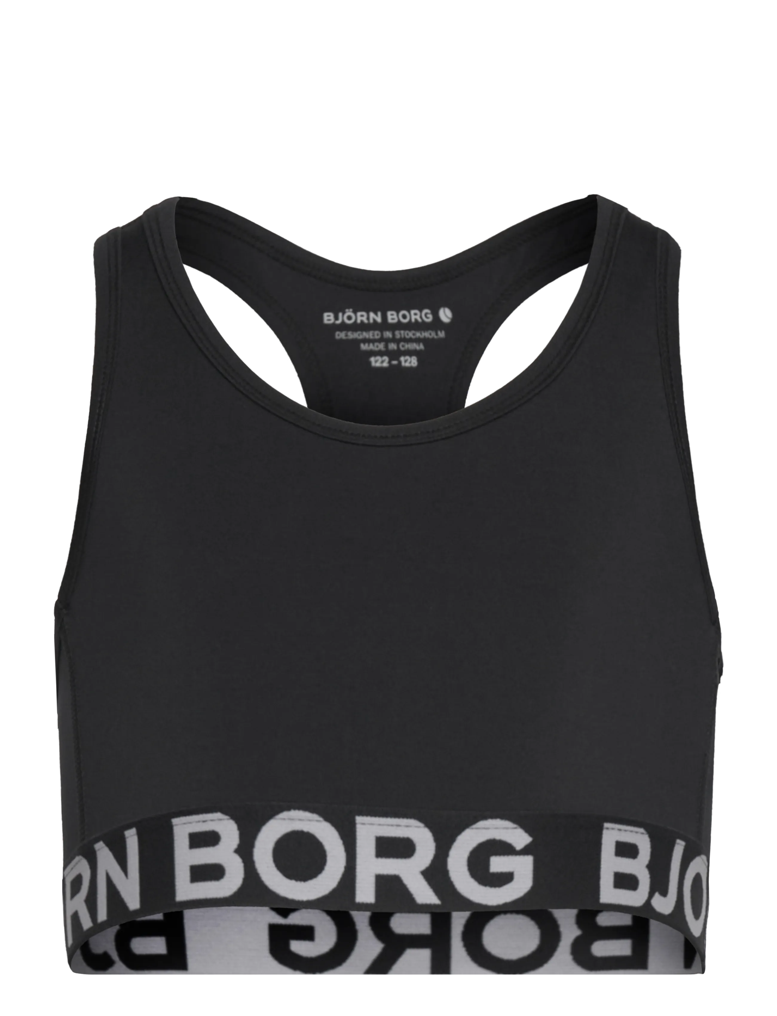 Björn Borg Borg Sports Top, 122-128, Black, Undertøj > Toppe, Børn