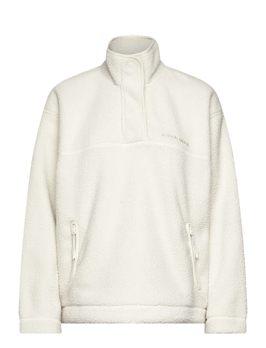 Björn Borg - STUDIO PILE ANORAK - fleece & mellanlager - tofu - 0