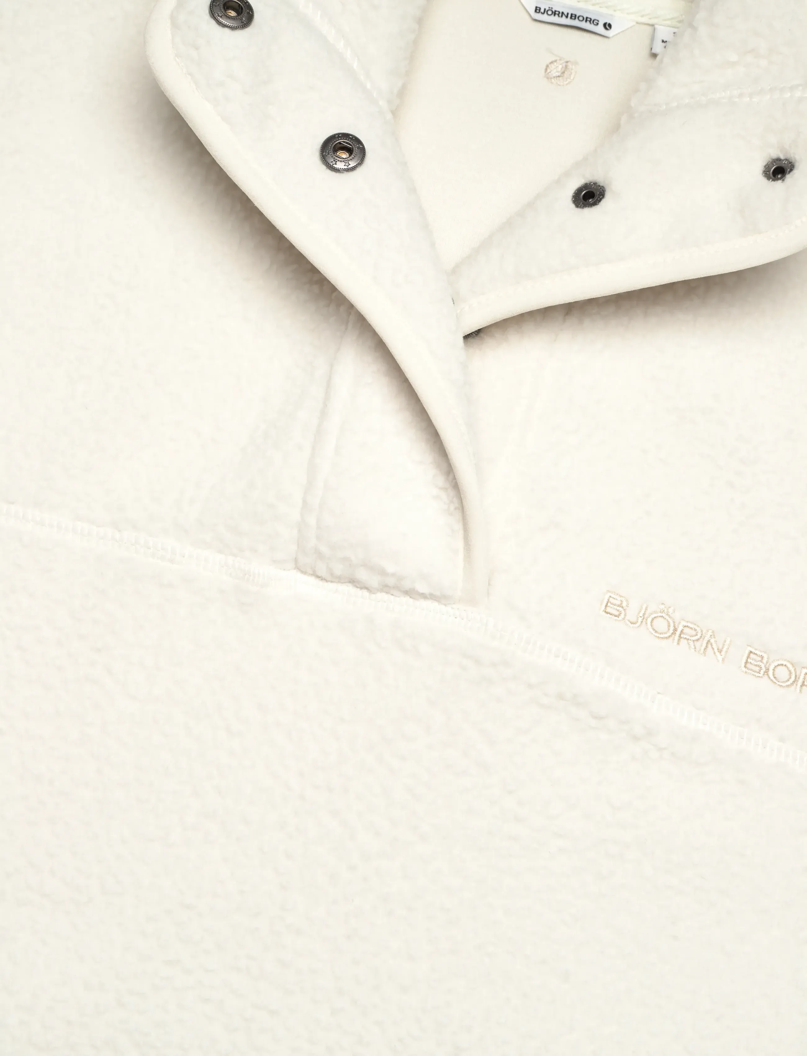 Björn Borg - STUDIO PILE ANORAK - hupparit - tofu - 2