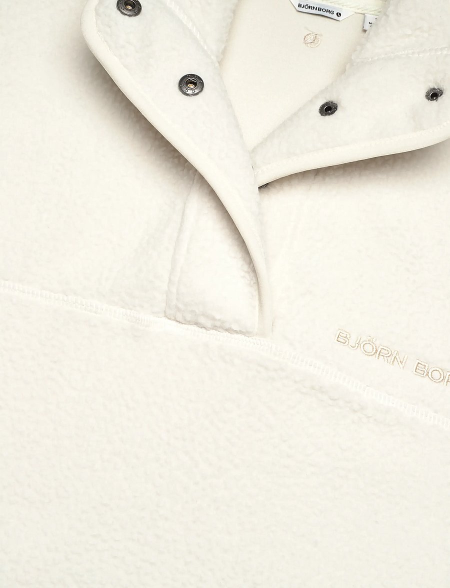 Björn Borg - STUDIO PILE ANORAK - fleece & mellanlager - tofu - 2