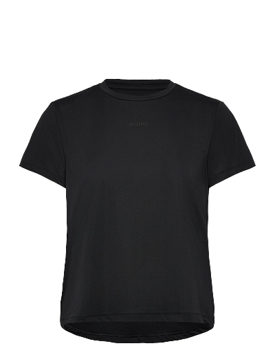 Björn Borg BORG SPORTS T-SHIRT - Oberteile - BLACK BEAUTY / black