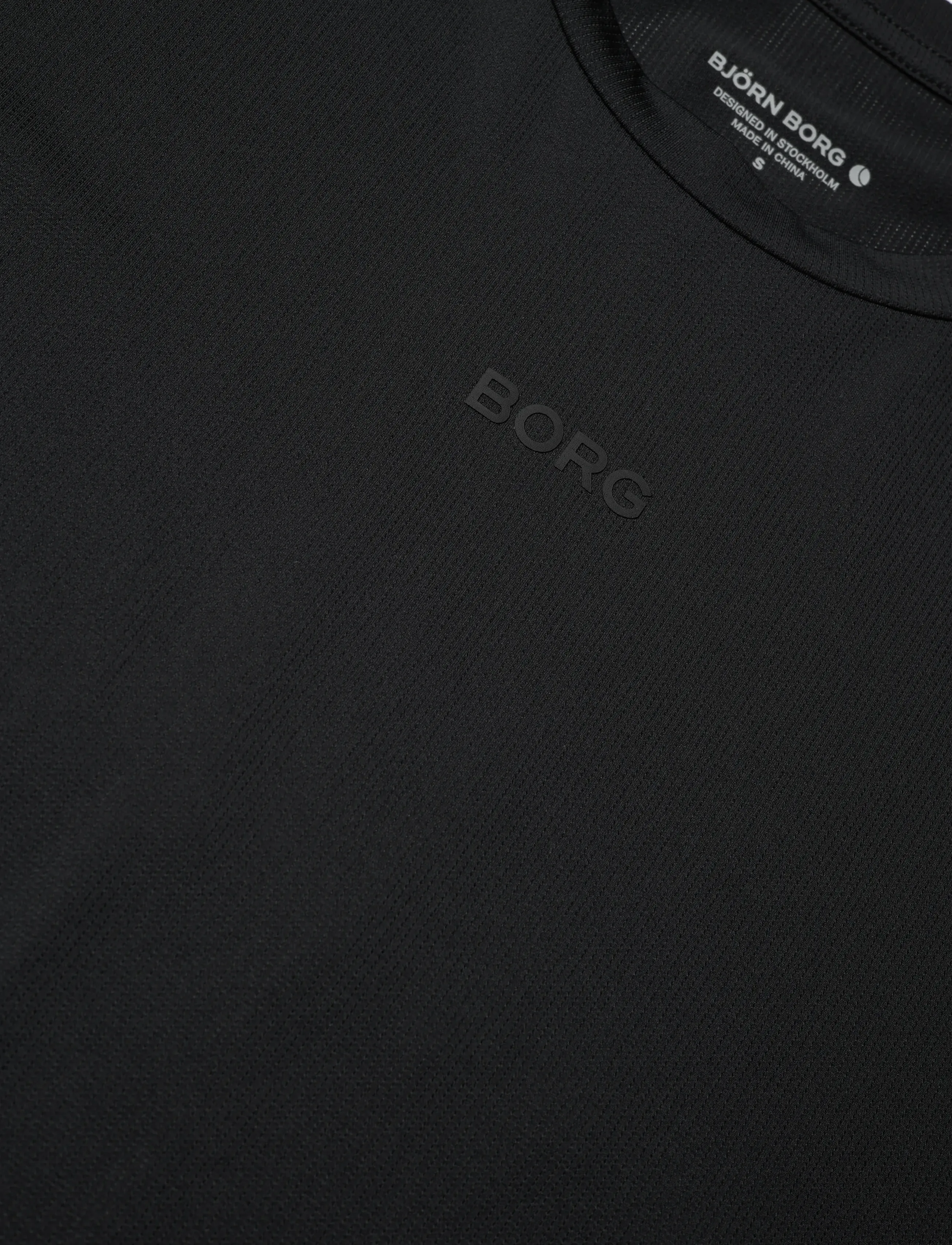 Björn Borg - BORG SPORTS T-SHIRT - t-shirts - black beauty - 2