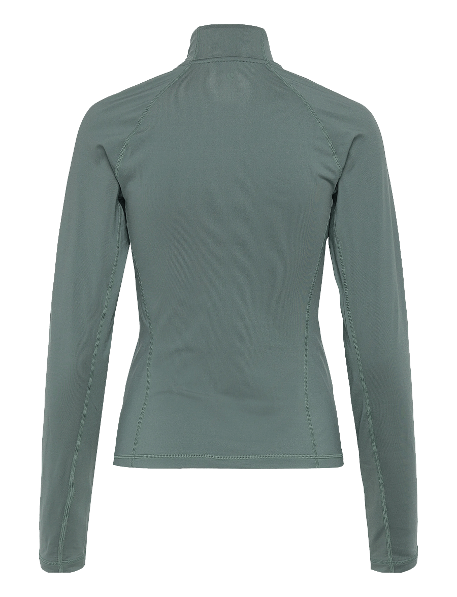 Björn Borg - BORG FULL ZIP MIDLAYER - oberteile - balsam green - 1
