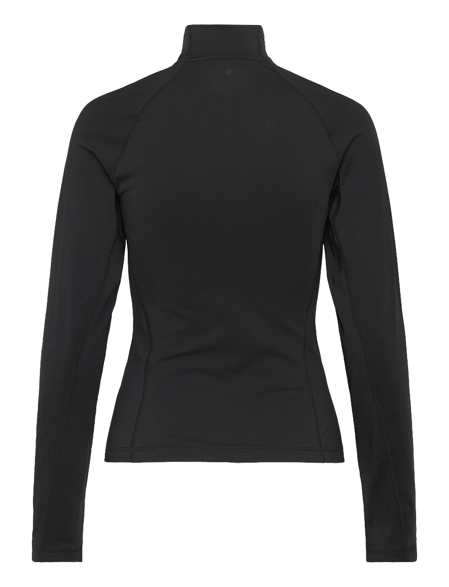 Björn Borg - BORG FULL ZIP MIDLAYER - oberteile - black beauty - 1