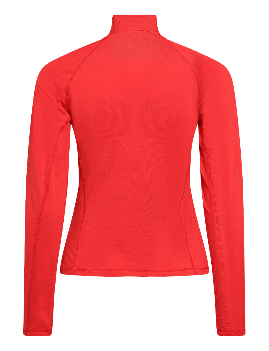 Björn Borg - BORG FULL ZIP MIDLAYER - oberteile - flame scarlet - 1