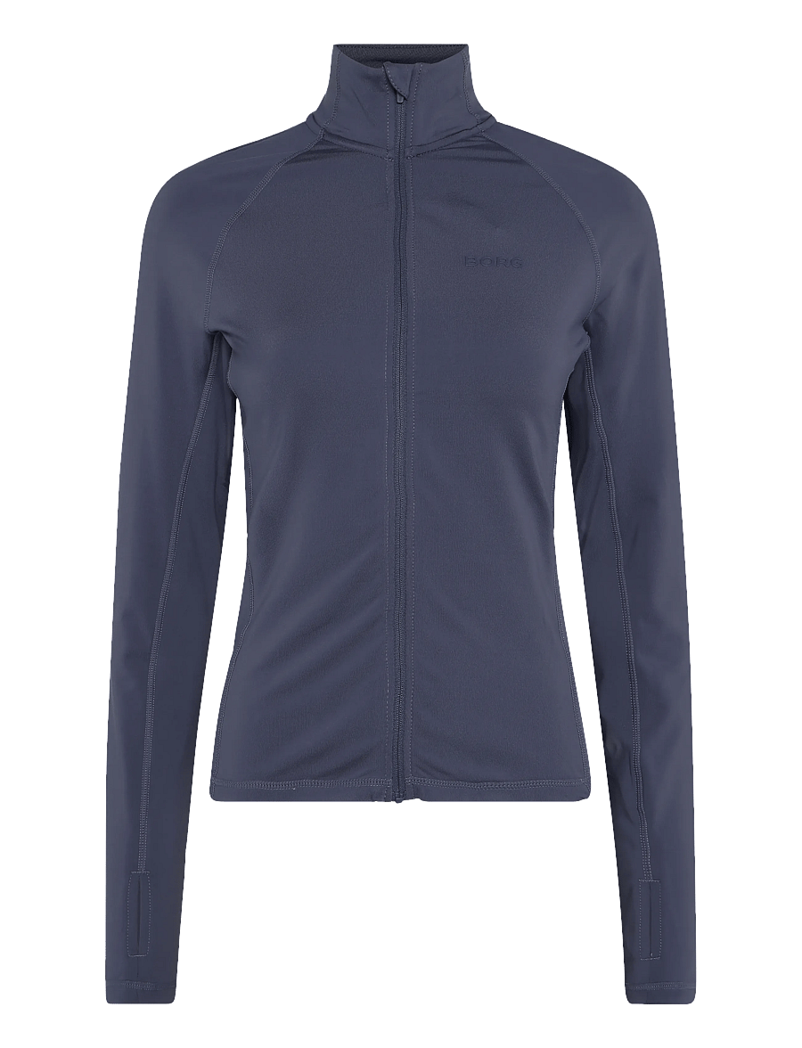 Björn Borg - BORG FULL ZIP MIDLAYER - oberteile - nightshadow blue - 0