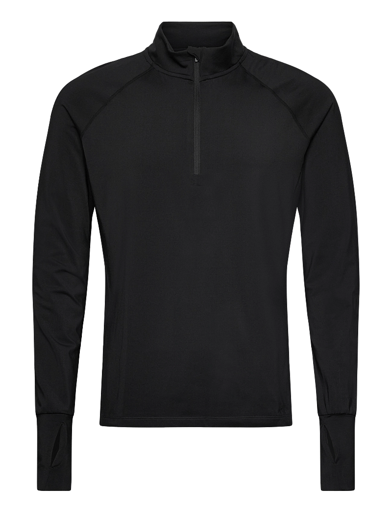 Björn Borg - BORG MIDLAYER HALF ZIP - fleece & mellanlager - black beauty - 0