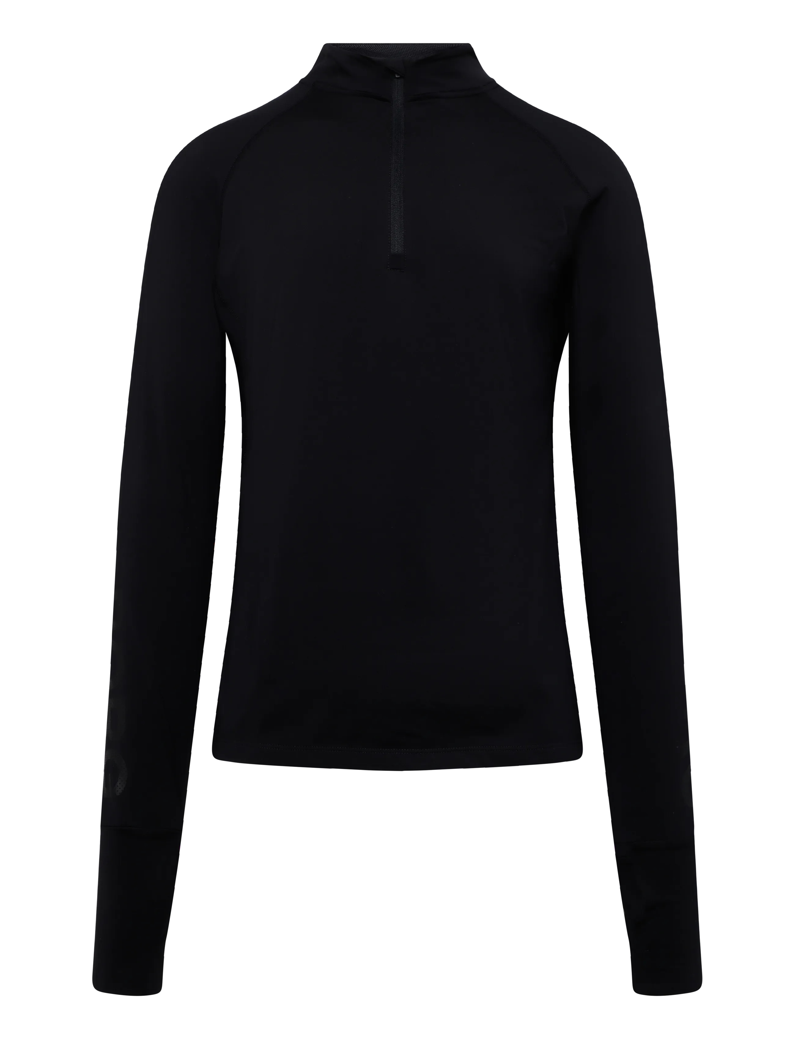 Björn Borg BORG MIDLAYER HALF ZIP - Kleidung - BLACK BEAUTY / black