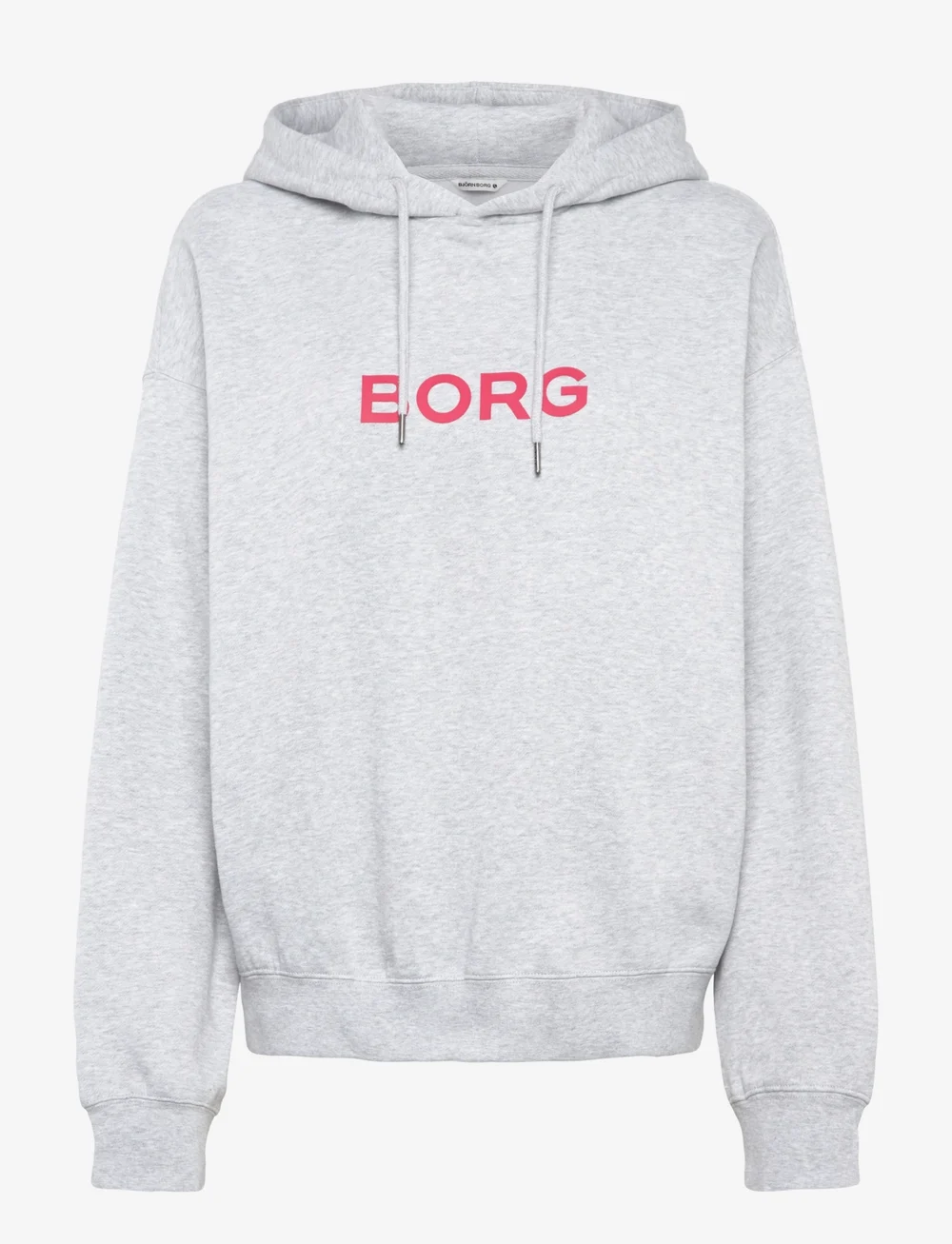 Björn Borg - STUDIO OVERSIZED HOODIE - džemperi un adījumi - light grey melange - 0